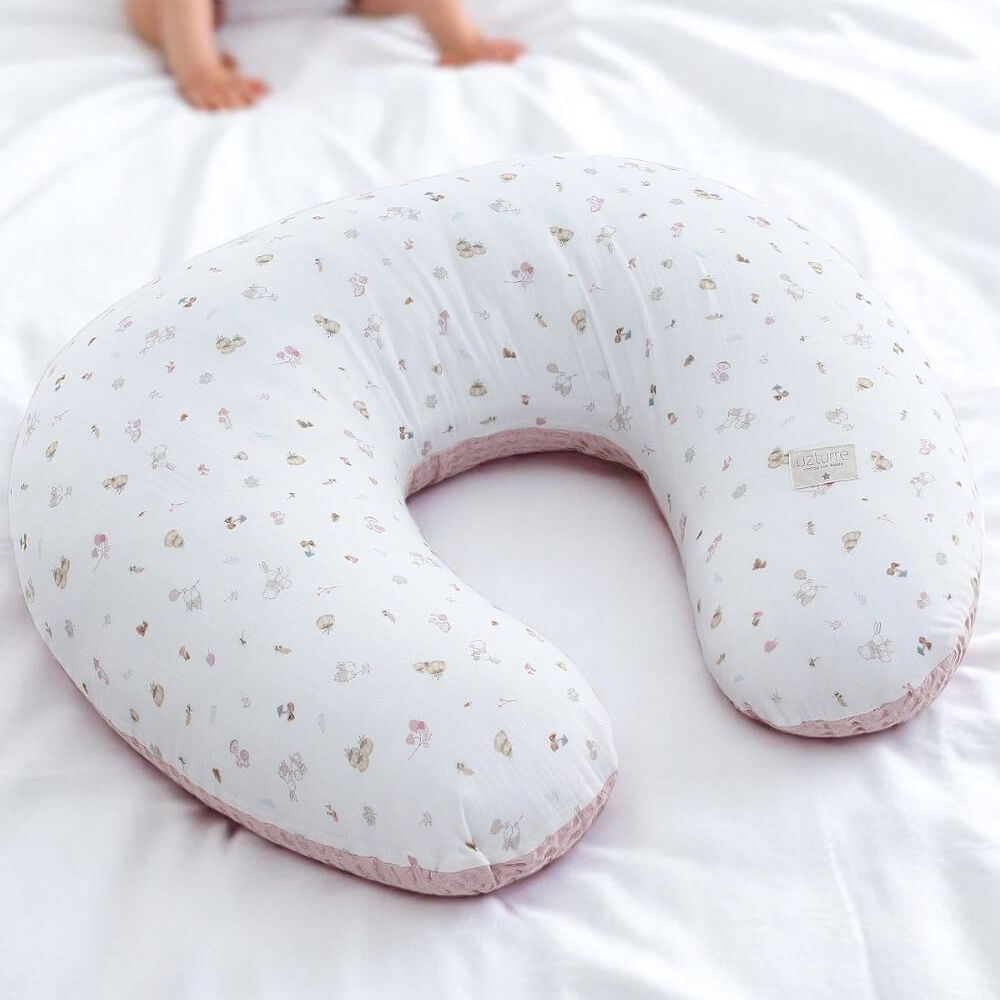 Imagen 2 de Almohada de lacatancia Uzturre 60x60 estampado dulce - Rosa Rosa