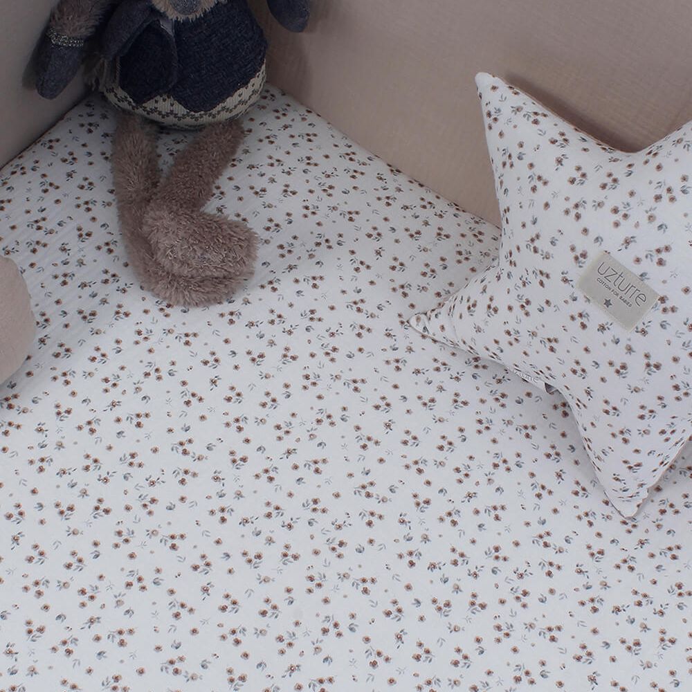 Colcha y protector de cuna 60x120 Ines - Natural Natural-3