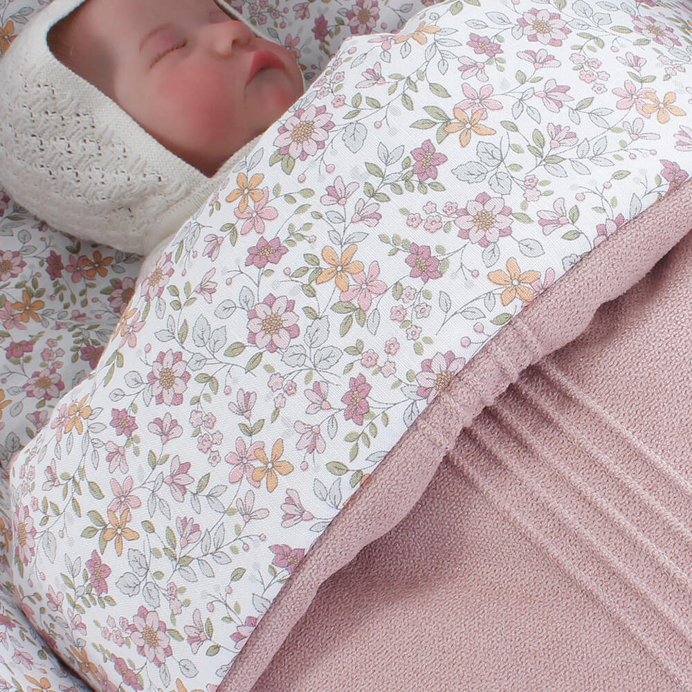 Saco de capazo Uzturre camil - Natural Rosa-2