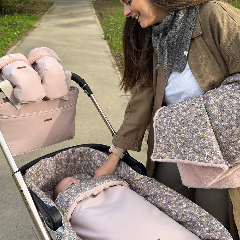 Saco de capazo Uzturre soft shell - Rosa Rosa-2