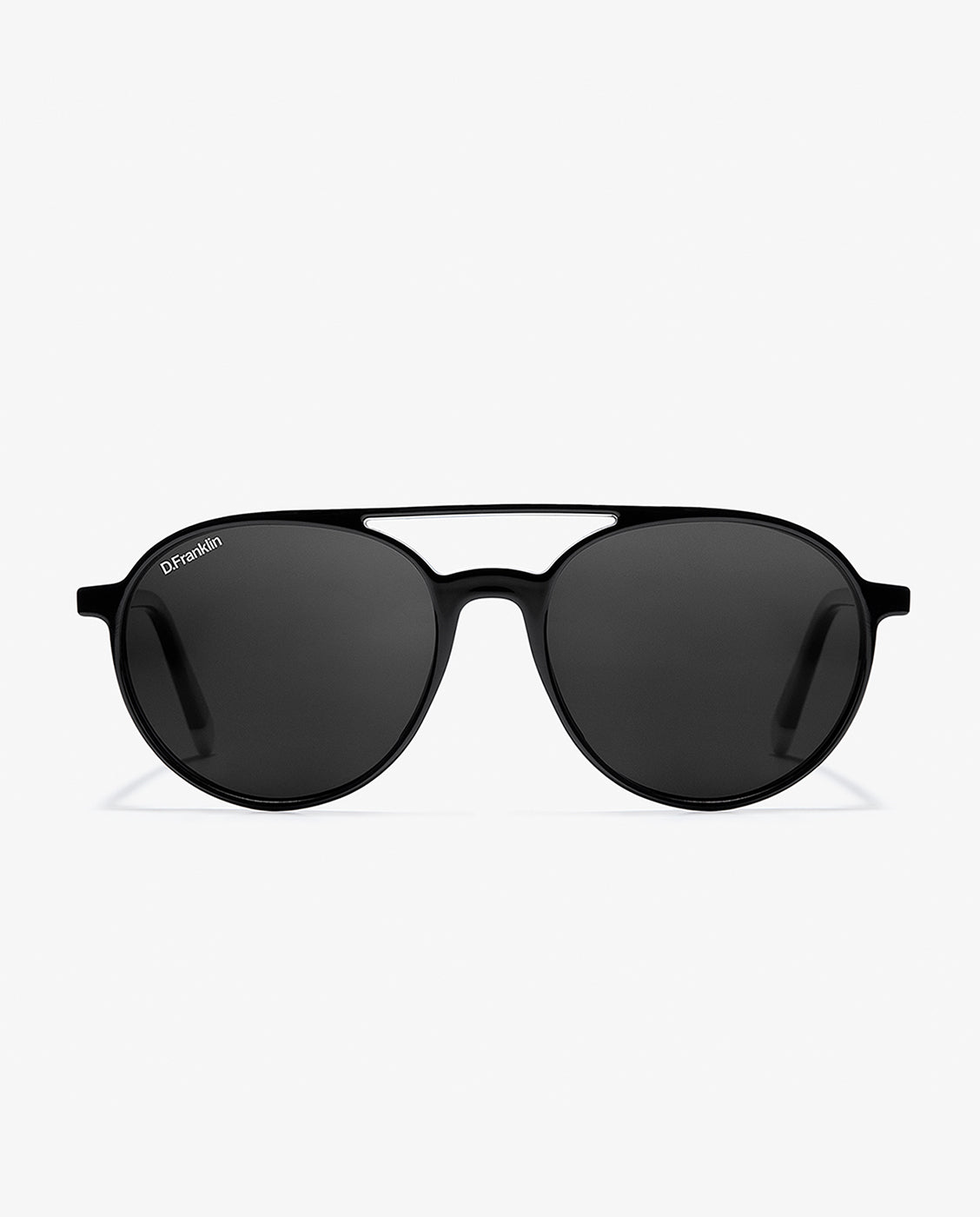 Gafas de sol unisex D.Franklin estilo aviador en color negro D