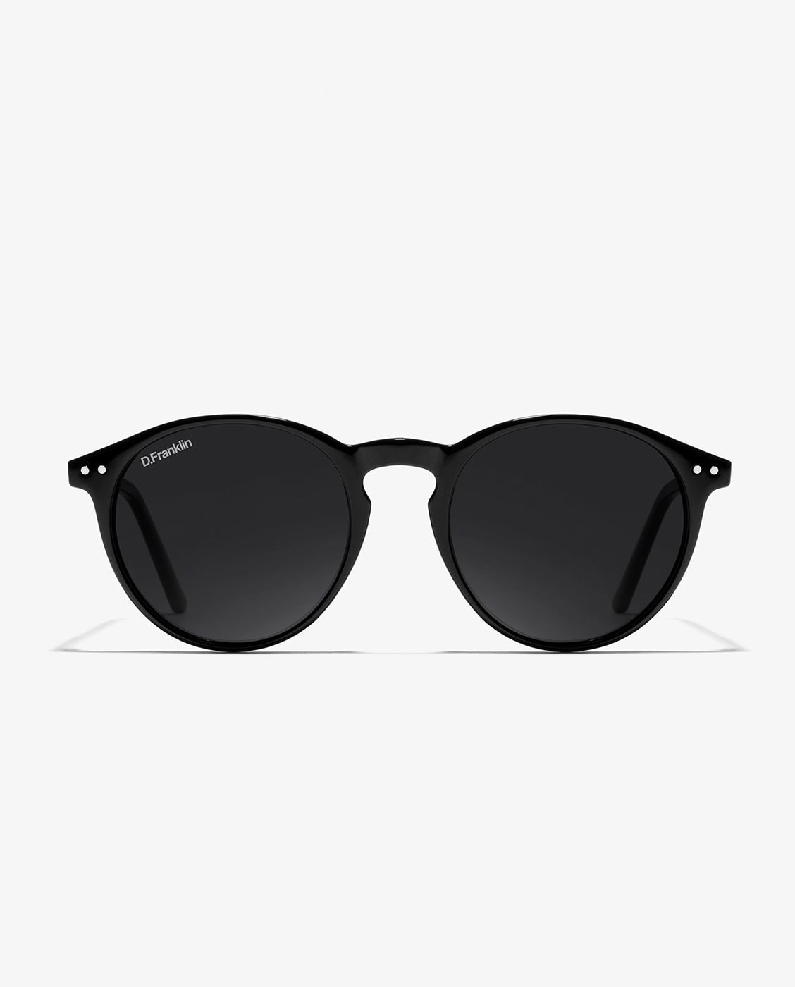 Gafas de sol unisex con forma redonda ultra light max - D.Franklin - Negro Negro-1
