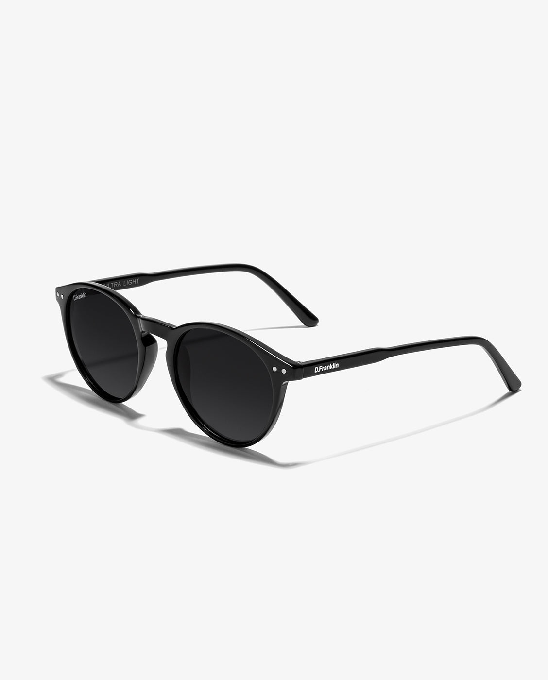 Gafas de sol unisex con forma redonda ultra light max - D.Franklin - Negro Negro-3