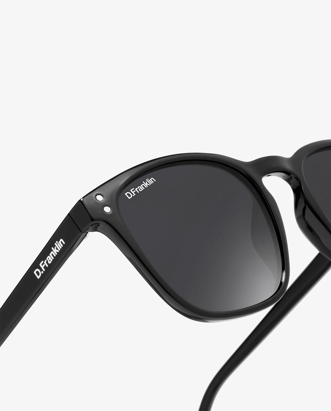 Gafas de sol unisex con forma cuadrada ultra light sq high - D.Franklin - Negro Negro-2