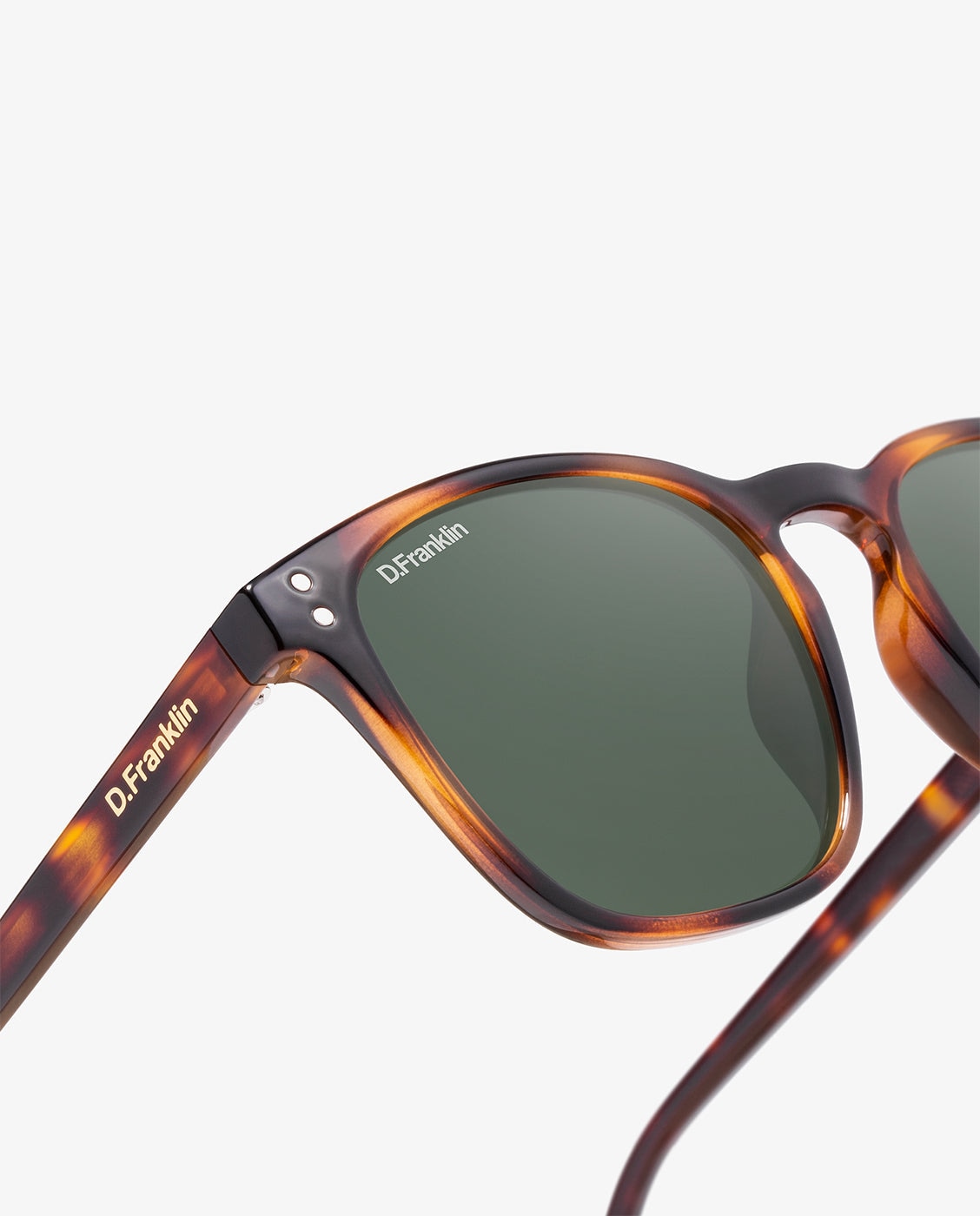 Gafas de sol unisex con forma cuadrada ultra light sq high - D.Franklin - Marrón Marrón-2