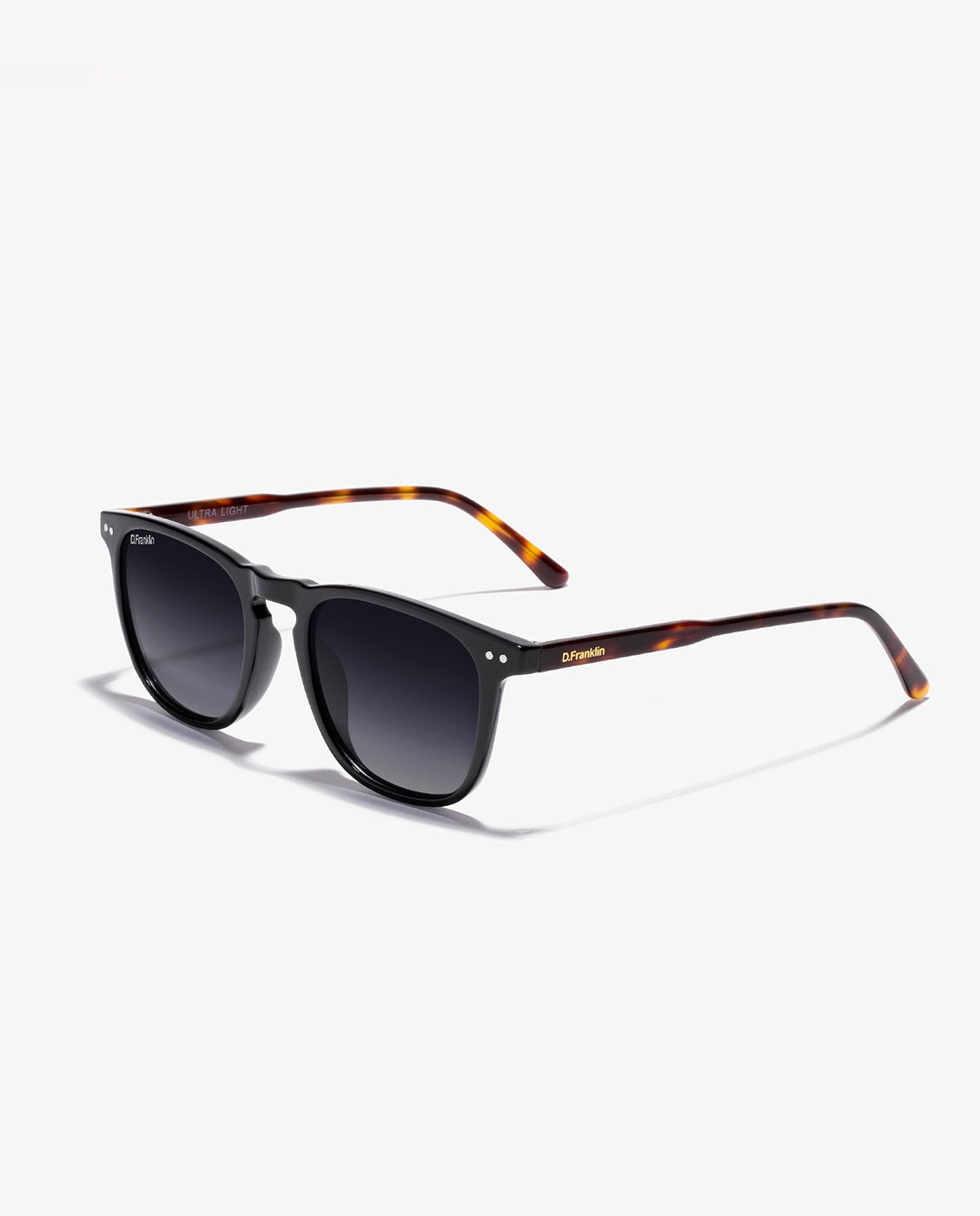 Gafas de sol unisex con forma cuadrada ultra light sq med - D.Franklin - Negro Negro-3