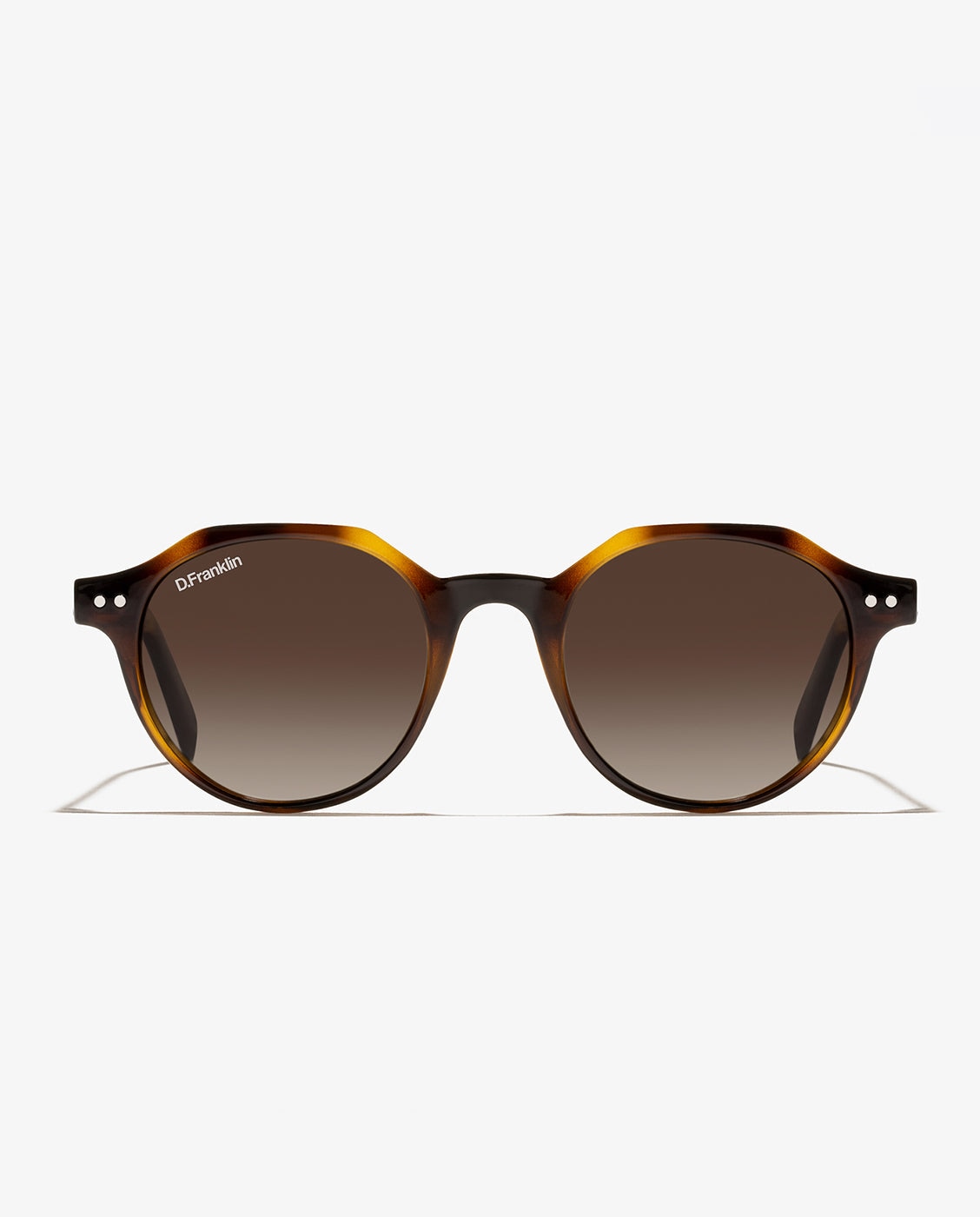 Imagen 0 de Gafas de sol de mujer con forma geométrica ultra light s round Marrón
