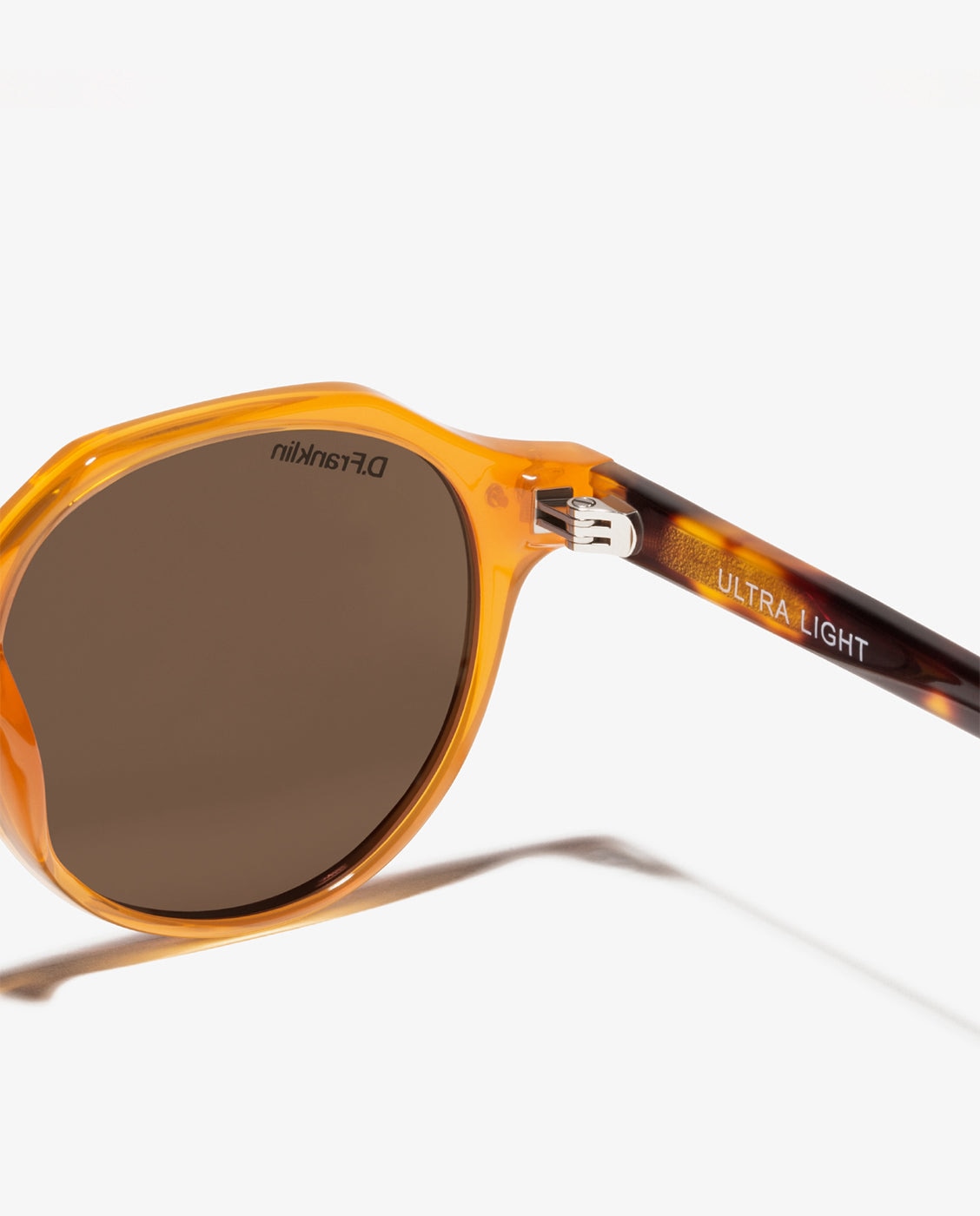 Gafas de sol de mujer con forma geométrica ultra light s round - D.Franklin - Ámbar Ámbar-2