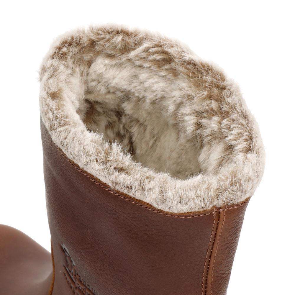 Botas en piel con forro de pelo sintético - Panama Jack - Cuero Cuero-6