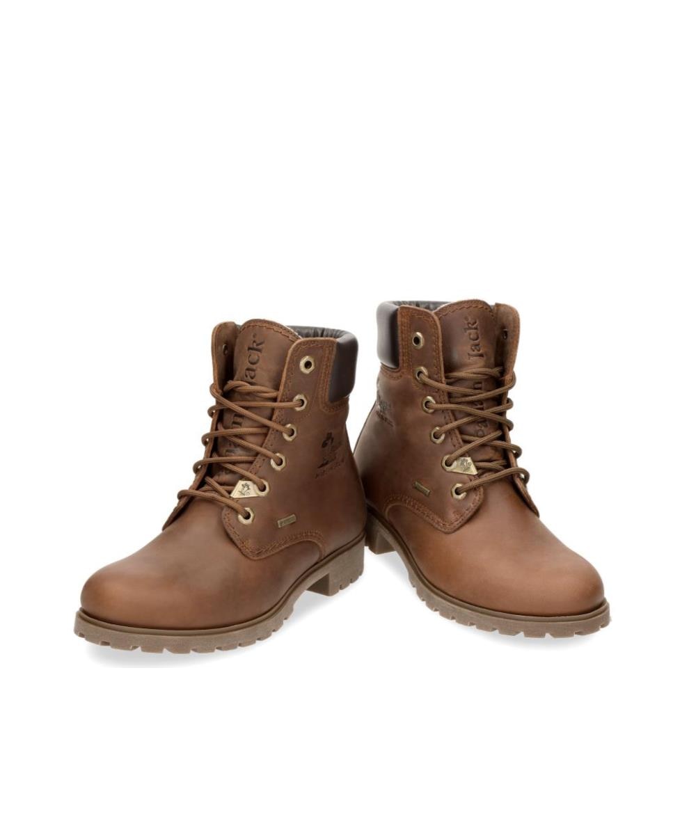 Botas militares en piel con forro de goretex - Cuero Cuero-3