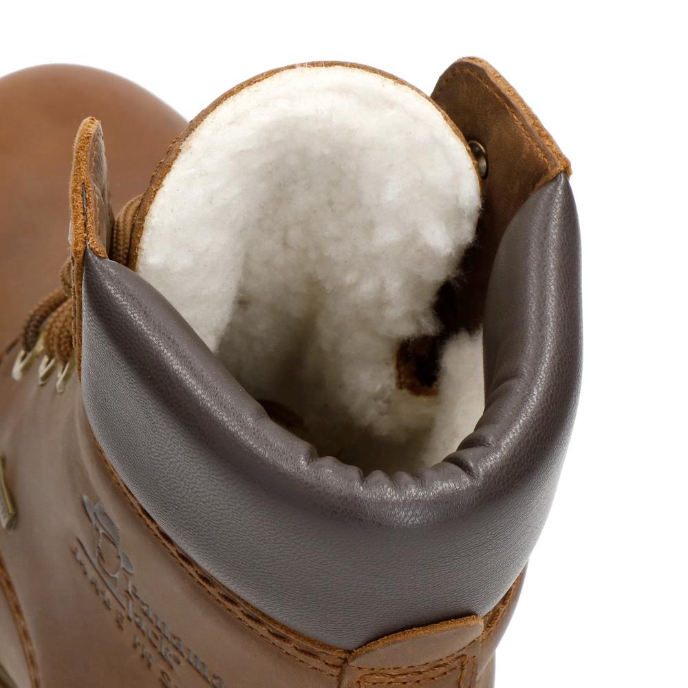 Botas militares en piel con forro de goretex - Cuero Cuero-5