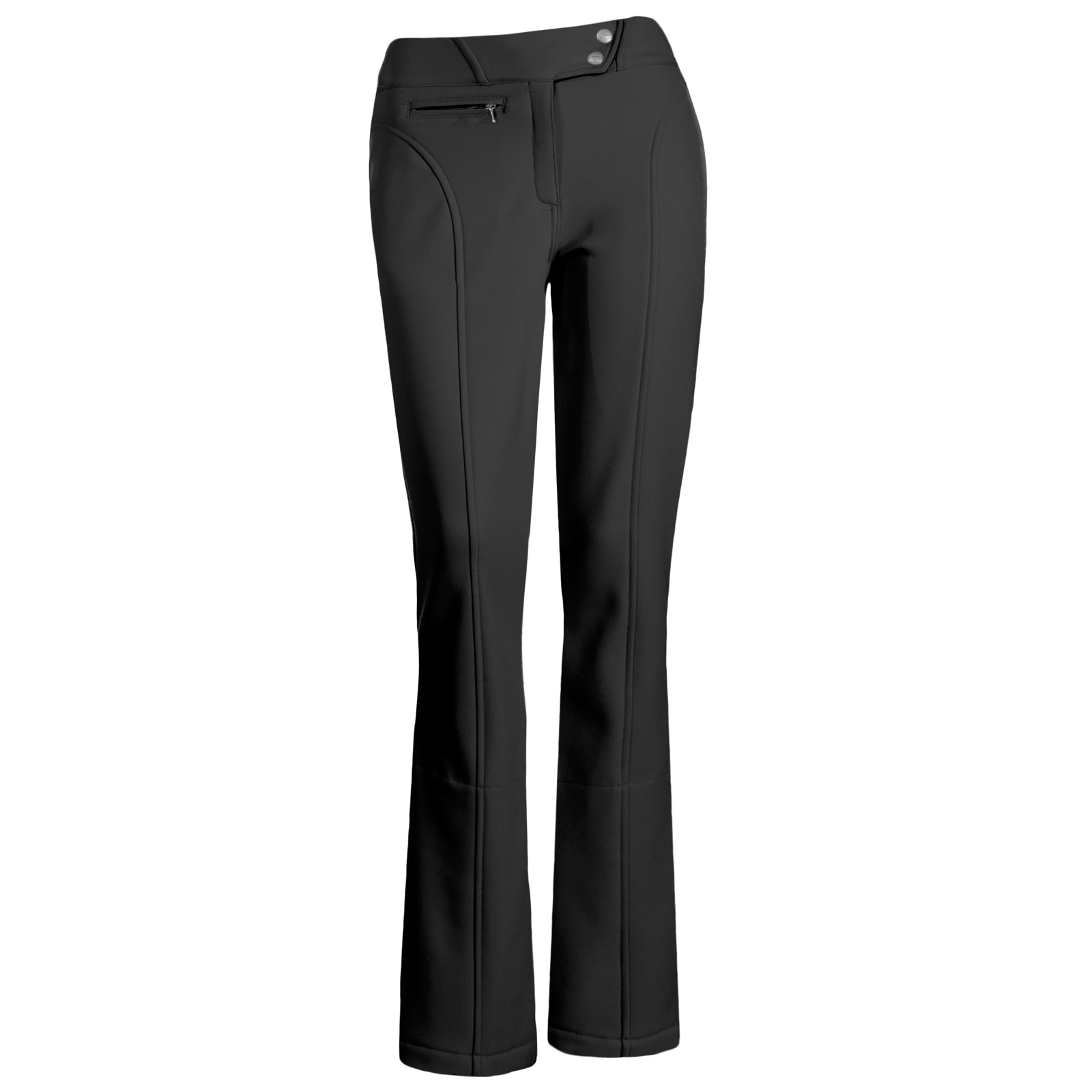 Pantalón de nieve de mujer Fuseau Classic Tsunami - Negro Negro-1