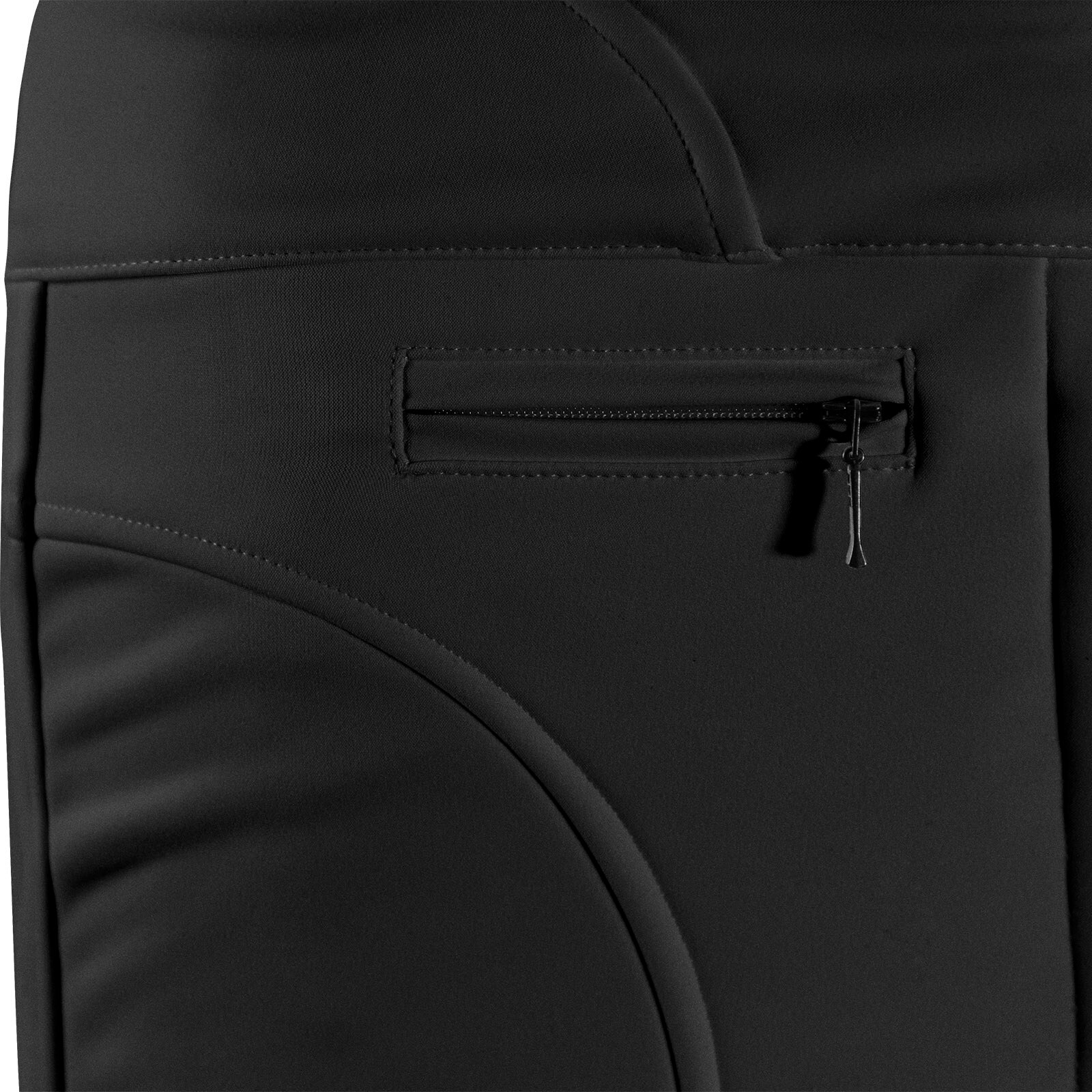 Pantalón de nieve de mujer Fuseau Classic Tsunami - Negro Negro-4