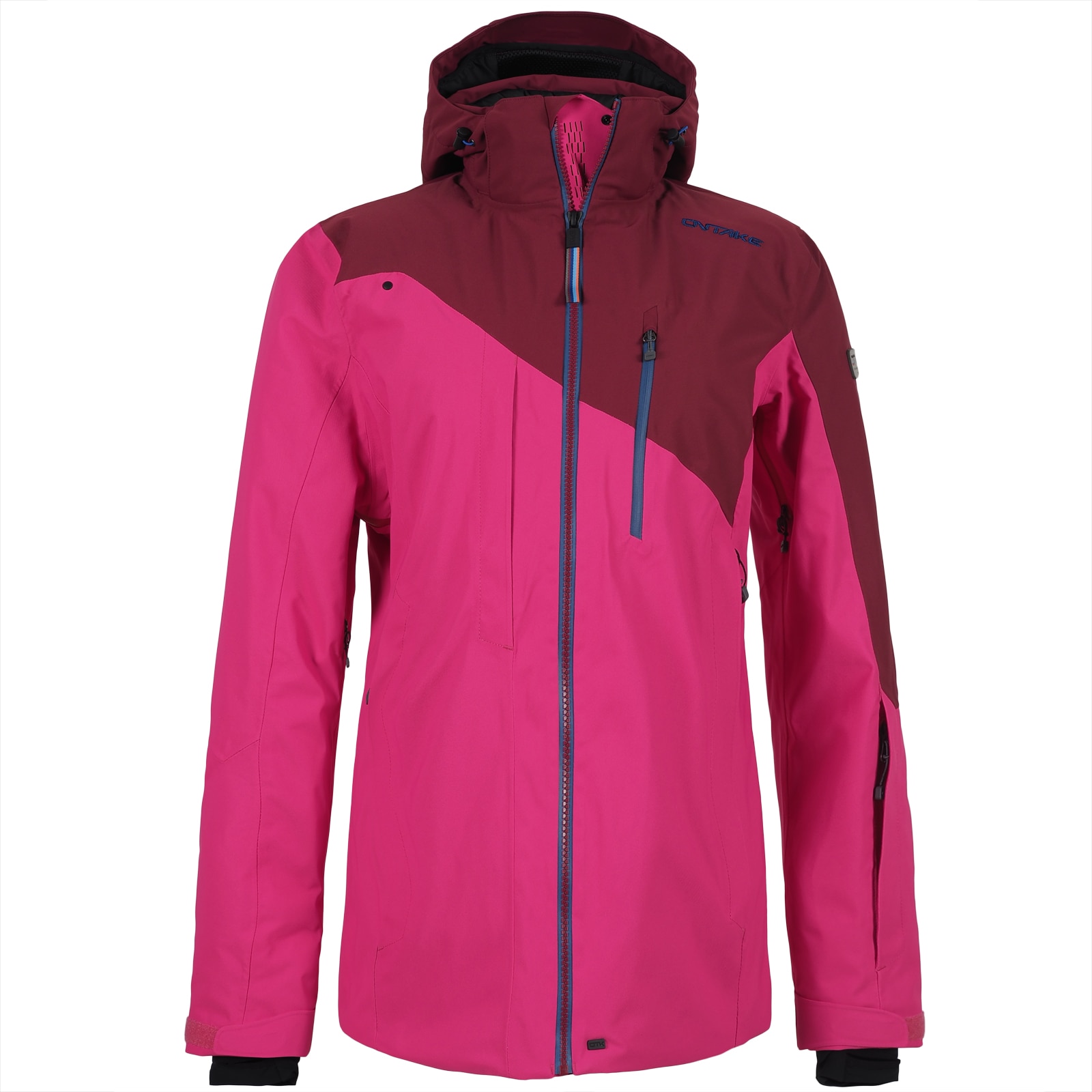 Chaqueta de nieve de mujer Fuji Tsunami - Fucsia Fucsia-1