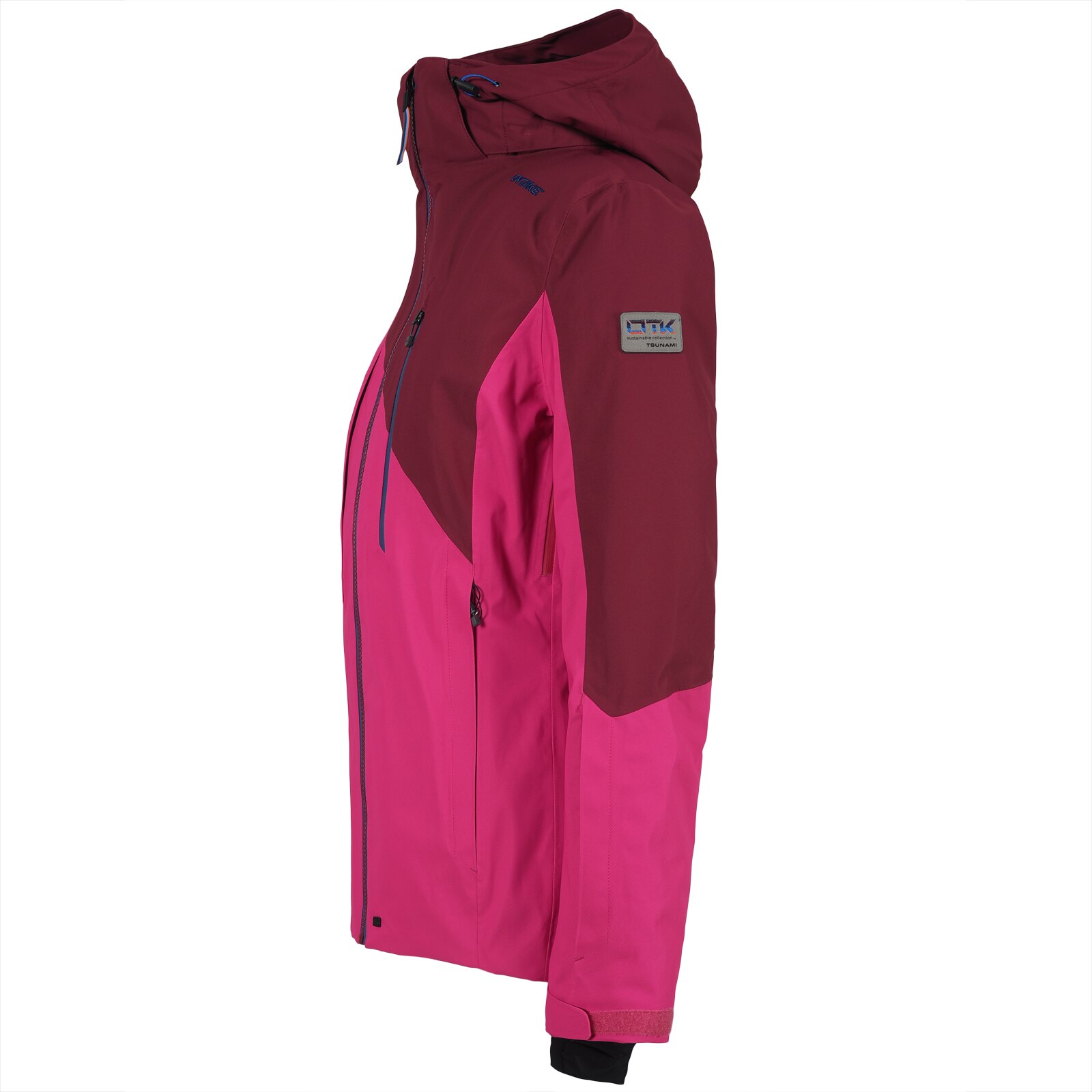 Chaqueta de nieve de mujer Fuji Tsunami - Fucsia Fucsia-2