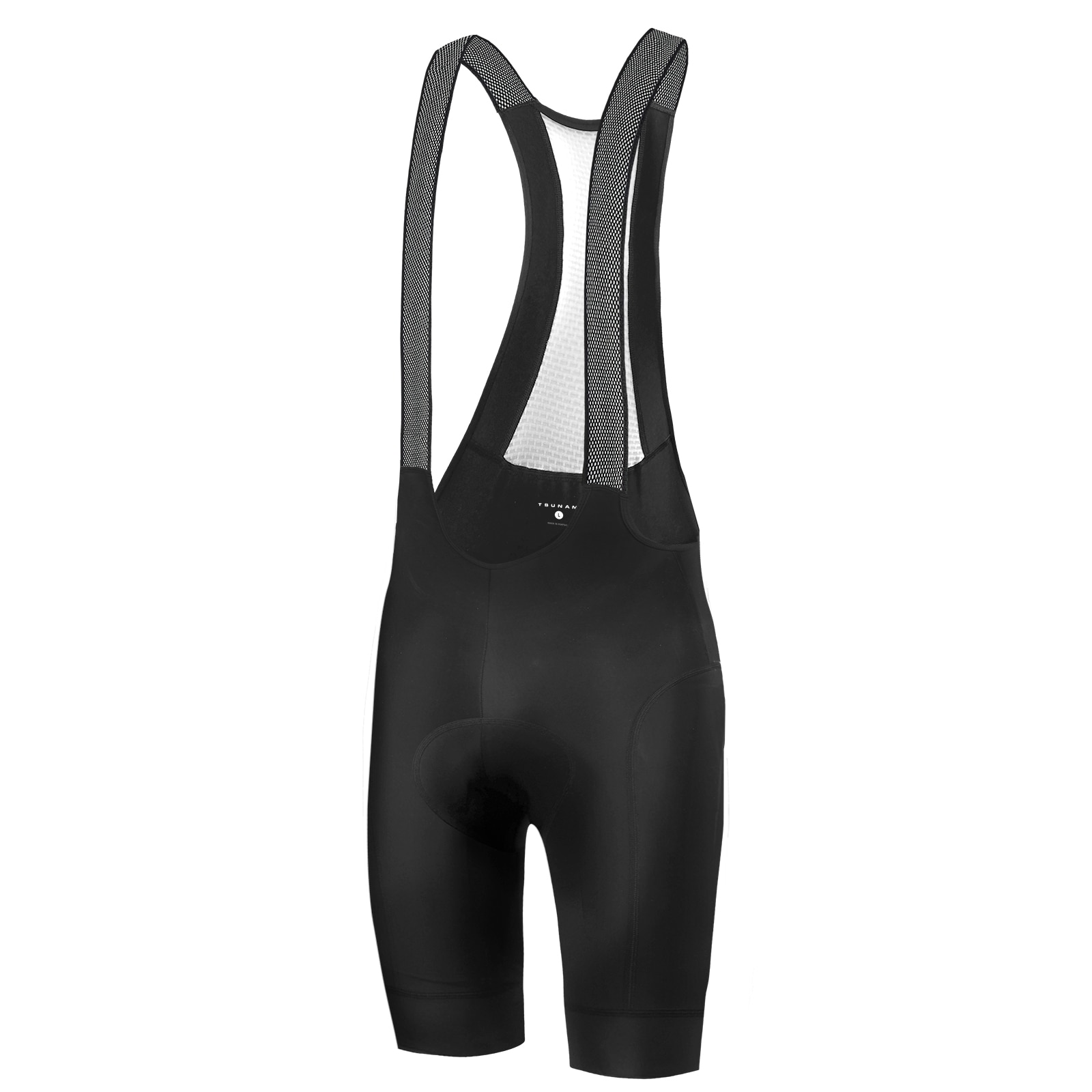 Imagen 2 de Culotte de ciclismo de hombre Mortirolo Tsunami - Negro Negro
