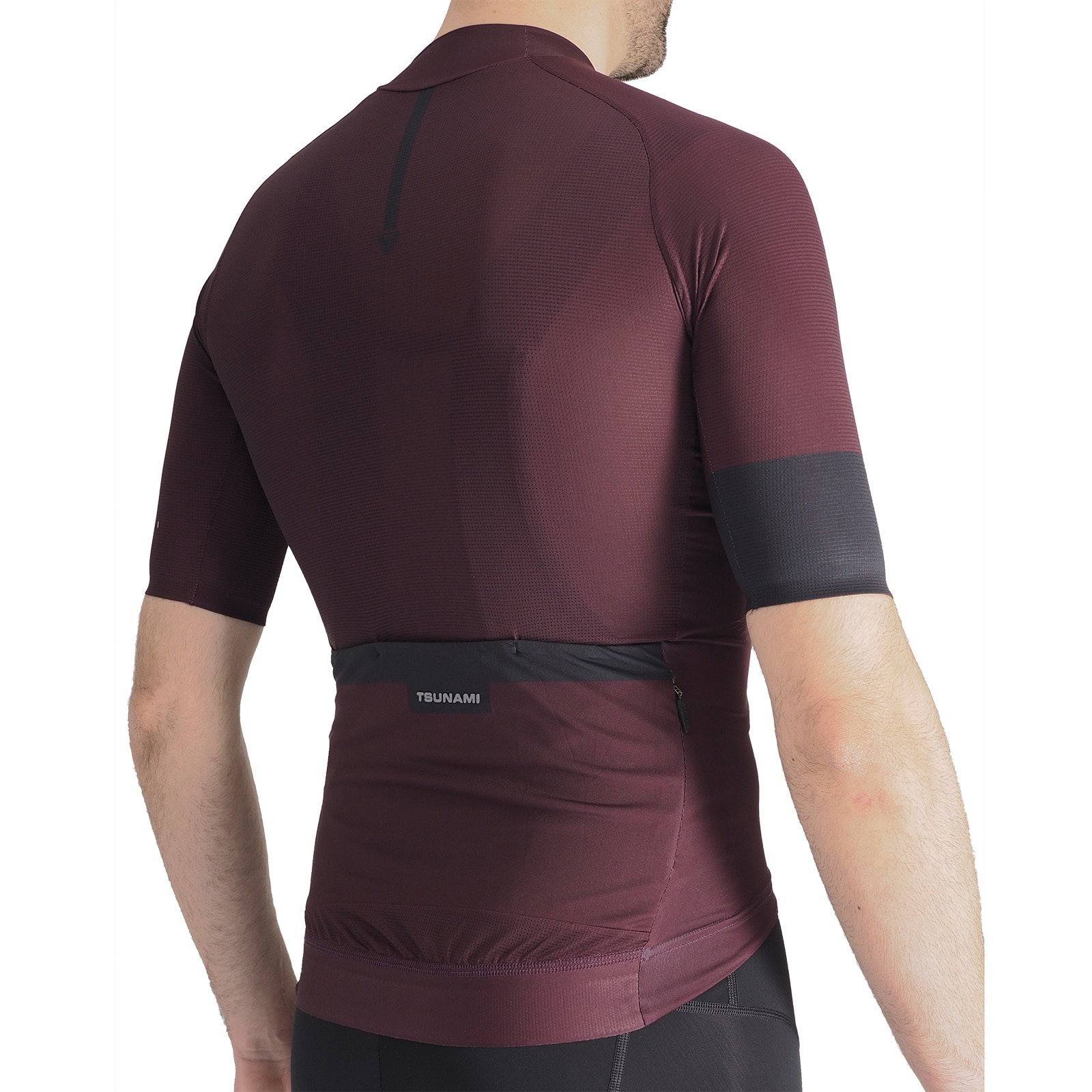 Maillot ciclismo de hombre Stelvio Tsunami - Burdeos Burdeos-2