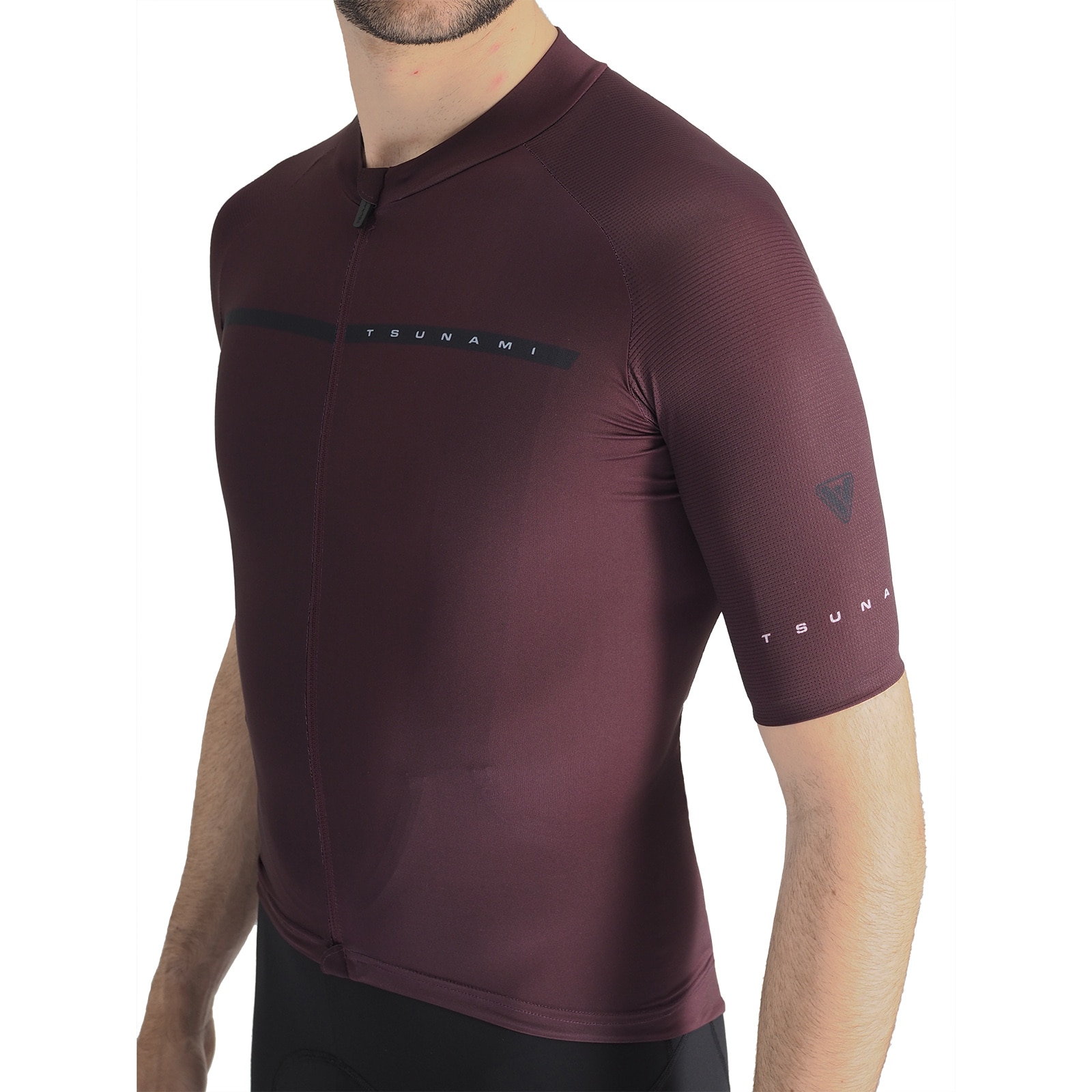 Maillot ciclismo de hombre Stelvio Tsunami - Burdeos Burdeos-4