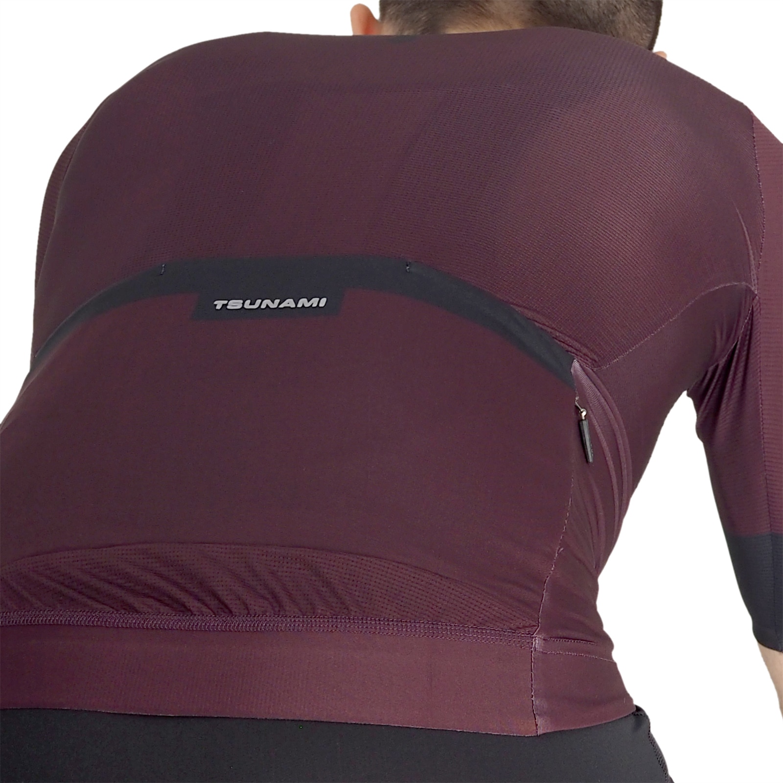 Maillot ciclismo de hombre Stelvio Tsunami - Burdeos Burdeos-5