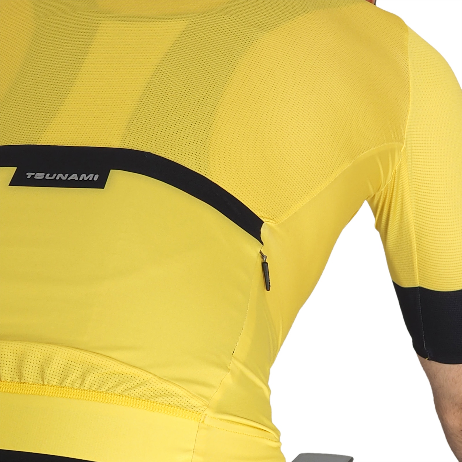 Maillot ciclismo de hombre Stelvio Tsunami - Amarillo Amarillo-3