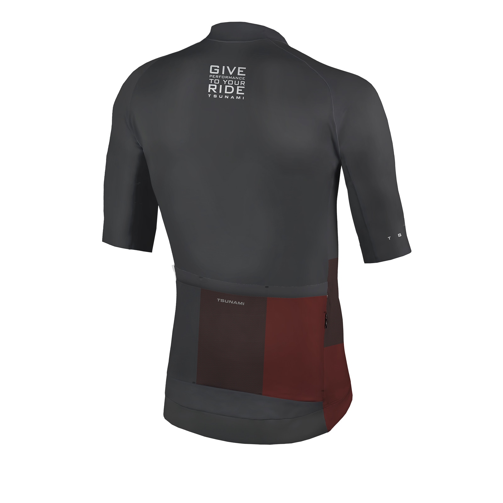 Maillot de ciclismo de hombre Garona Tsunami - Gris oscuro Gris oscuro-2