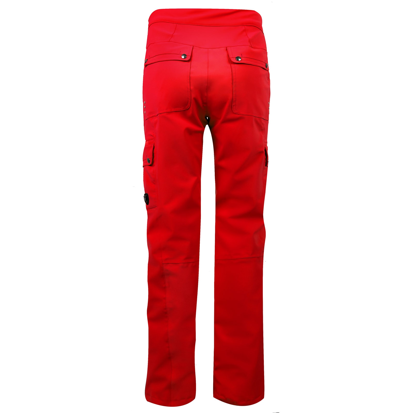 Pantalón de nieve de mujer Cargo Tsunami - Rojo Rojo-3