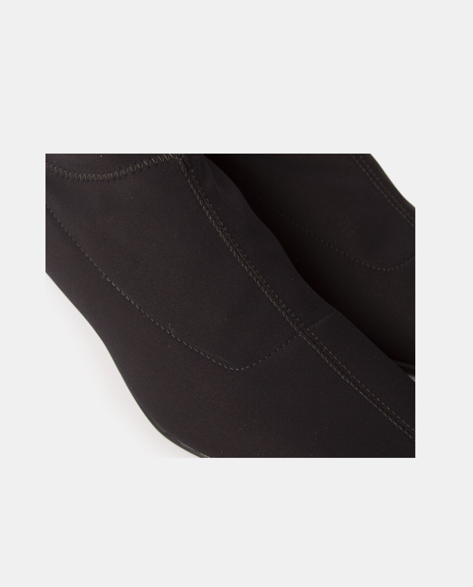 Zapatos de salón abotinados en tejido tecnológico elástico - Farrutx - Negro Negro-4