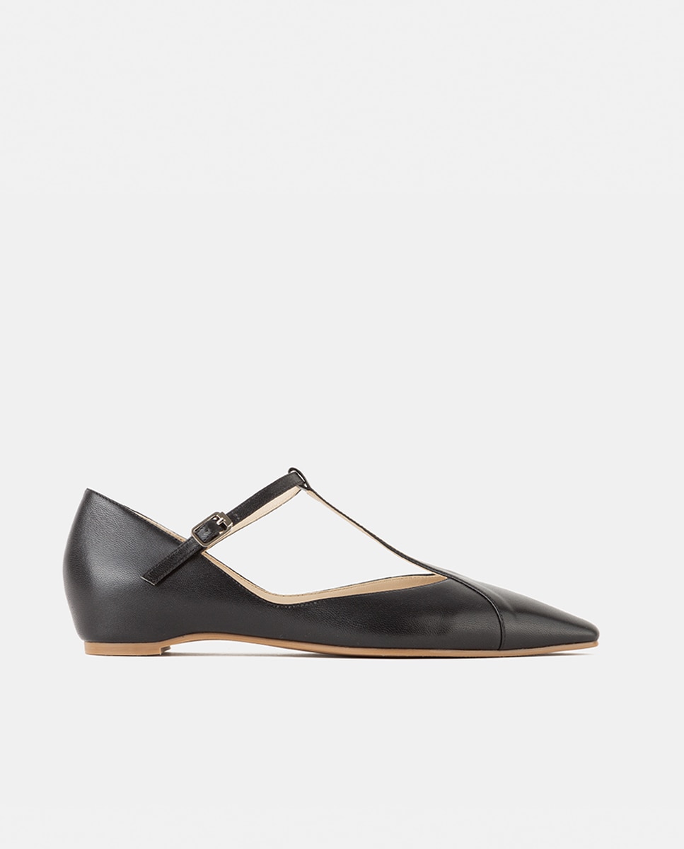 Farrutx - Zapatos de salón de mujer confeccionados en napa.