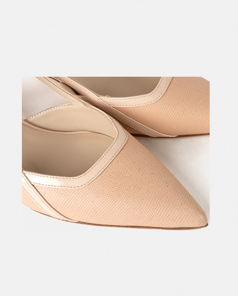 Zapatos de salón de mujer confeccionados en piel - Farrutx - Maquillaje Maquillaje-2