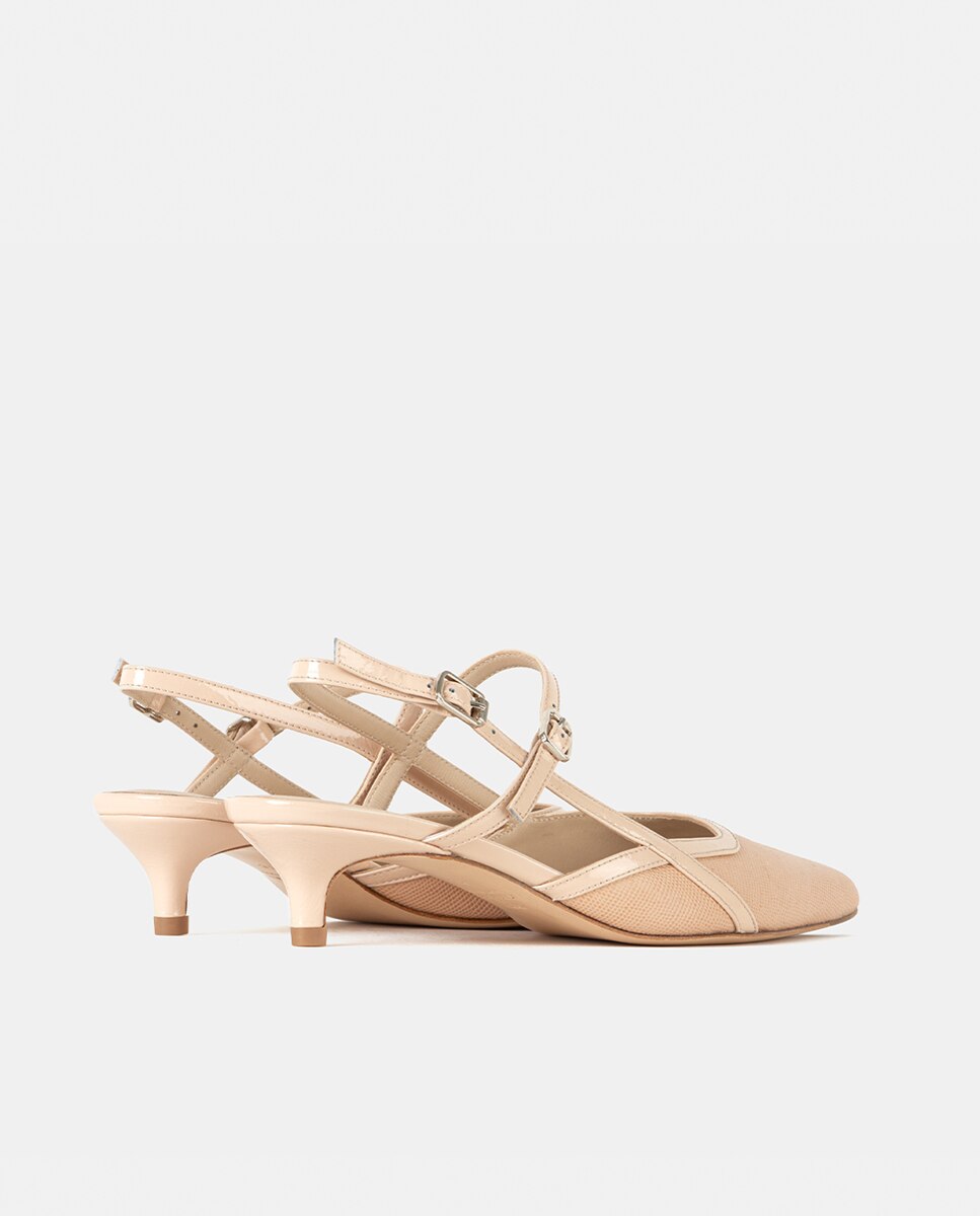 Zapatos de salón de mujer confeccionados en piel - Farrutx - Maquillaje Maquillaje-4