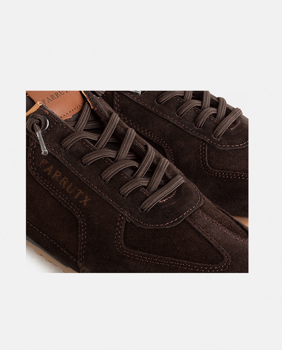 Zapatillas deportivas de mujer elaboradas en velour - Farrutx - Tierra Tierra-2
