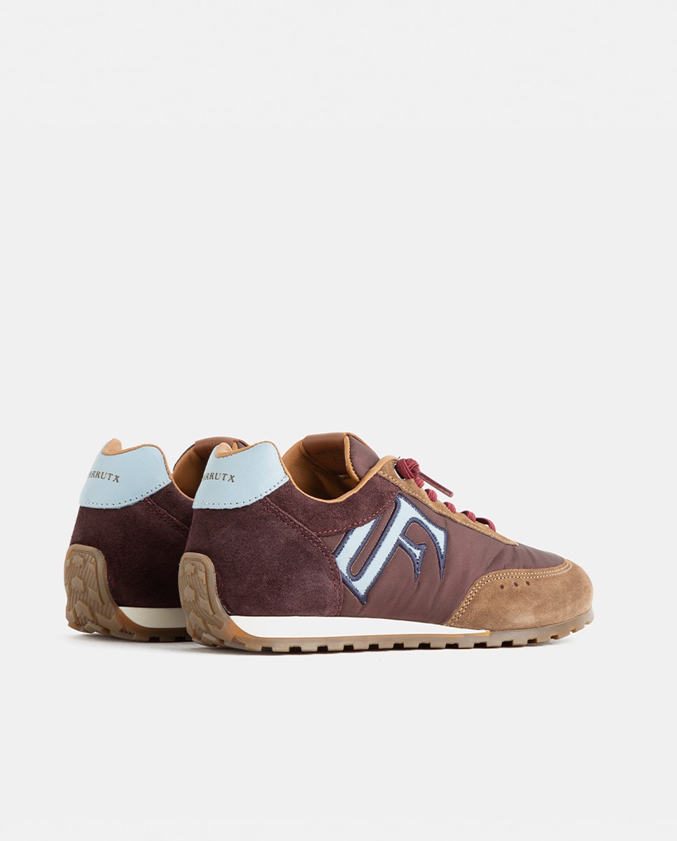 Zapatillas deportivas de mujer con base de nylon de estilo barefoot - Farrutx - Cuero Cuero-4