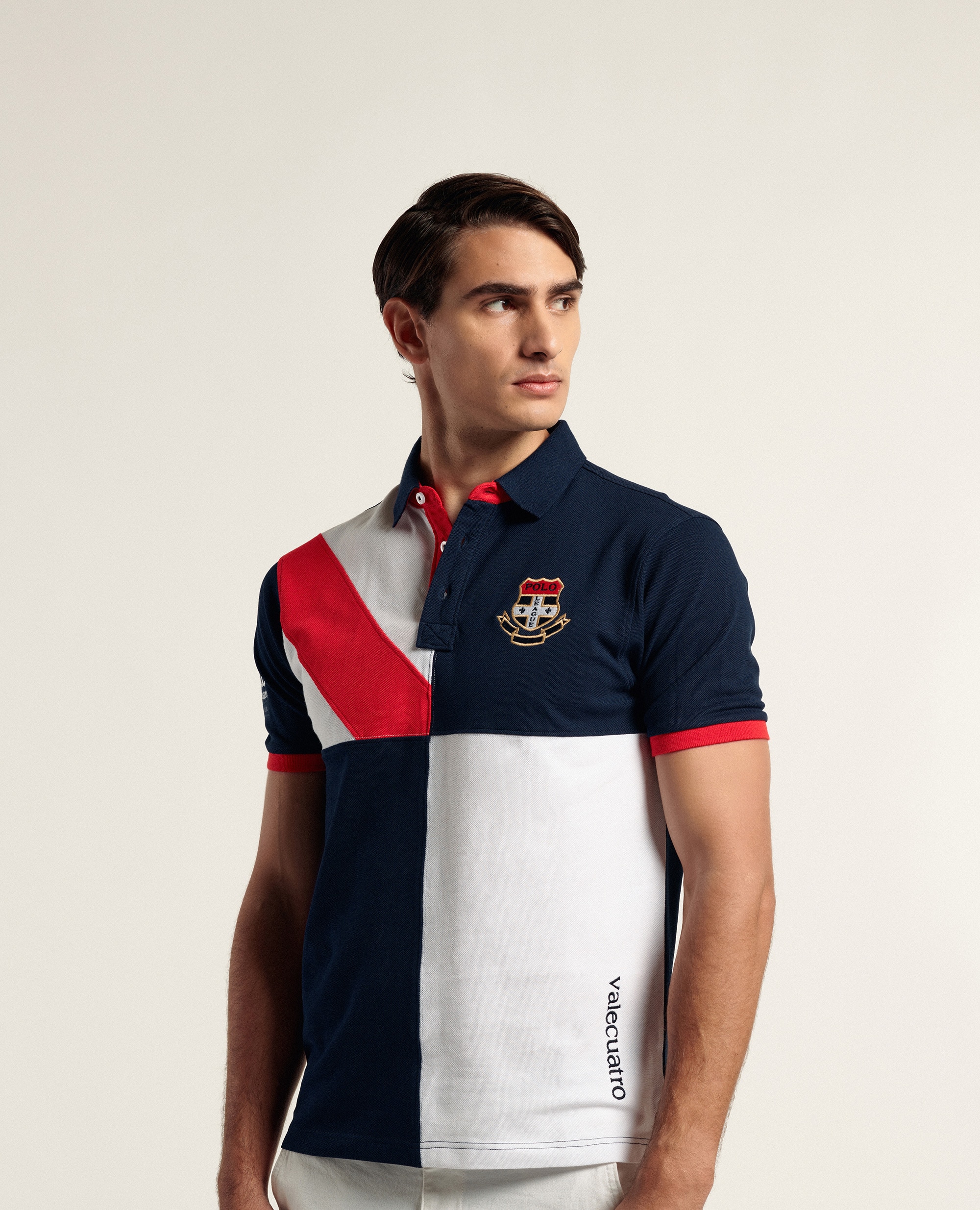 Polo de pique de hombre multicolor manga corta Valecuatro El Corte Ingles