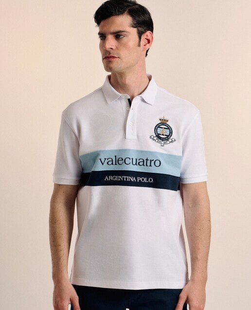 Imagen 0 de Polo de piqué de hombre corte classic manga corta