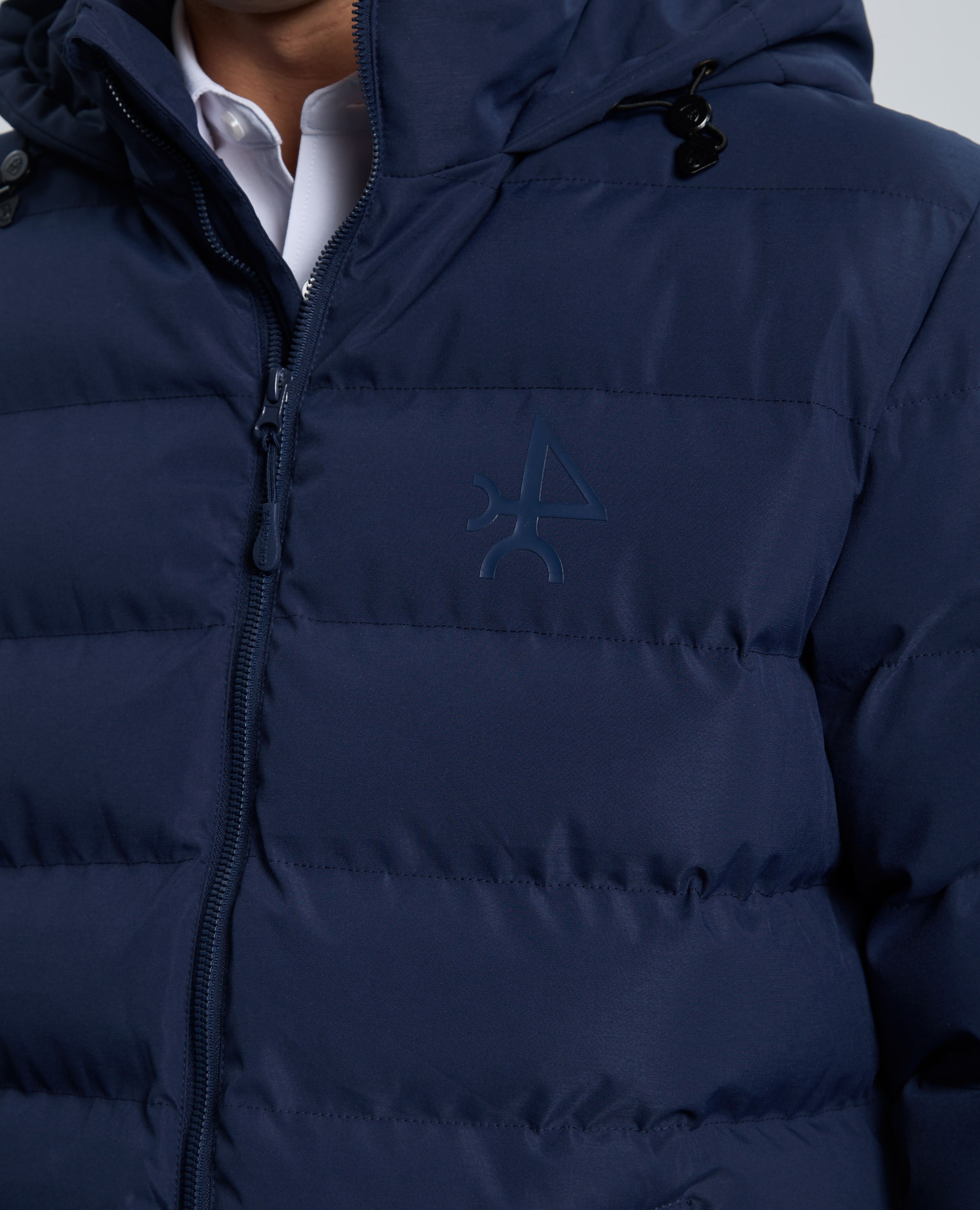 Plumífero de hombre acolchado con capucha - Valecuatro - Azul marino Azul marino-6