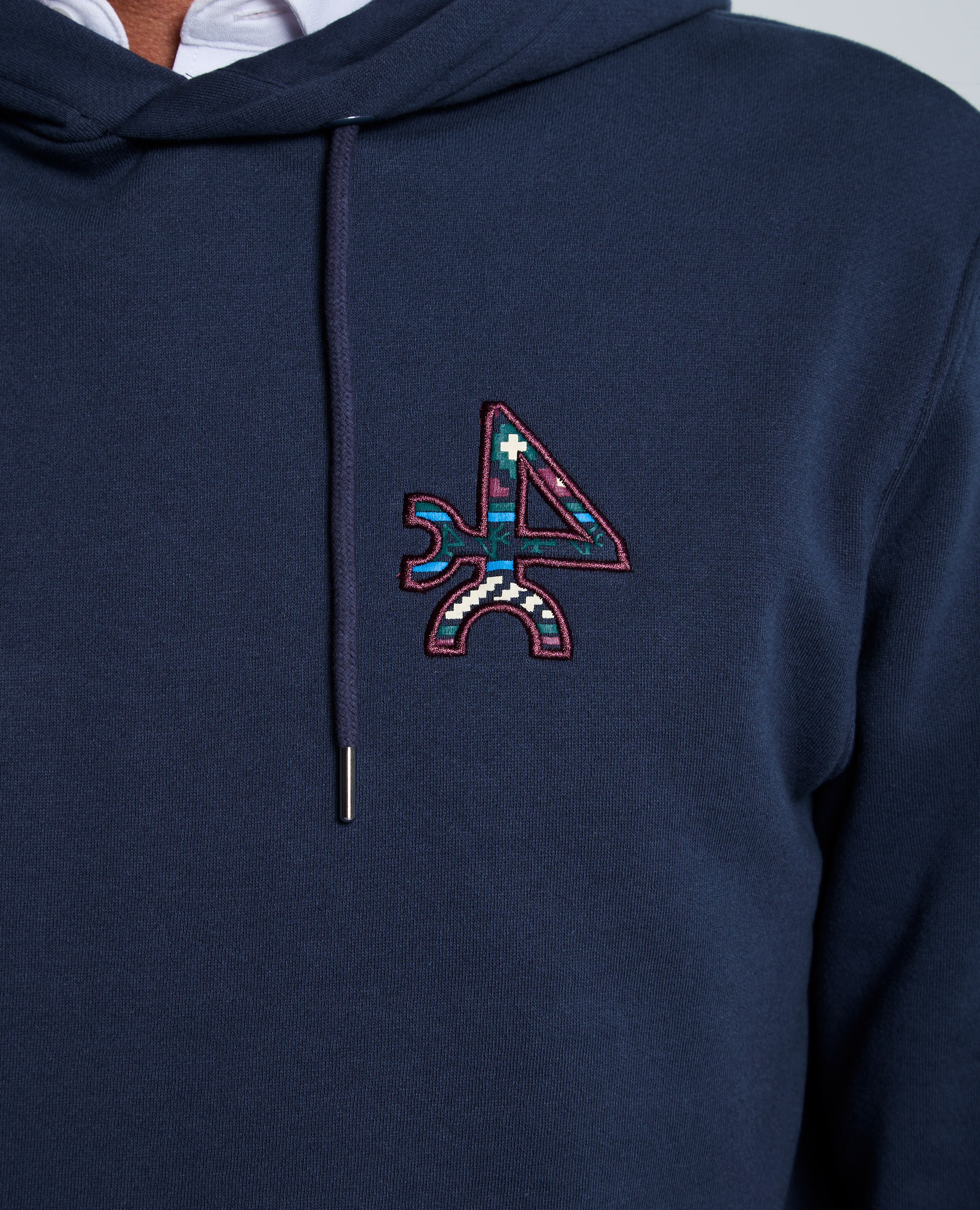 Sudadera de hombre con capucha - Valecuatro - Azul marino Azul marino-5