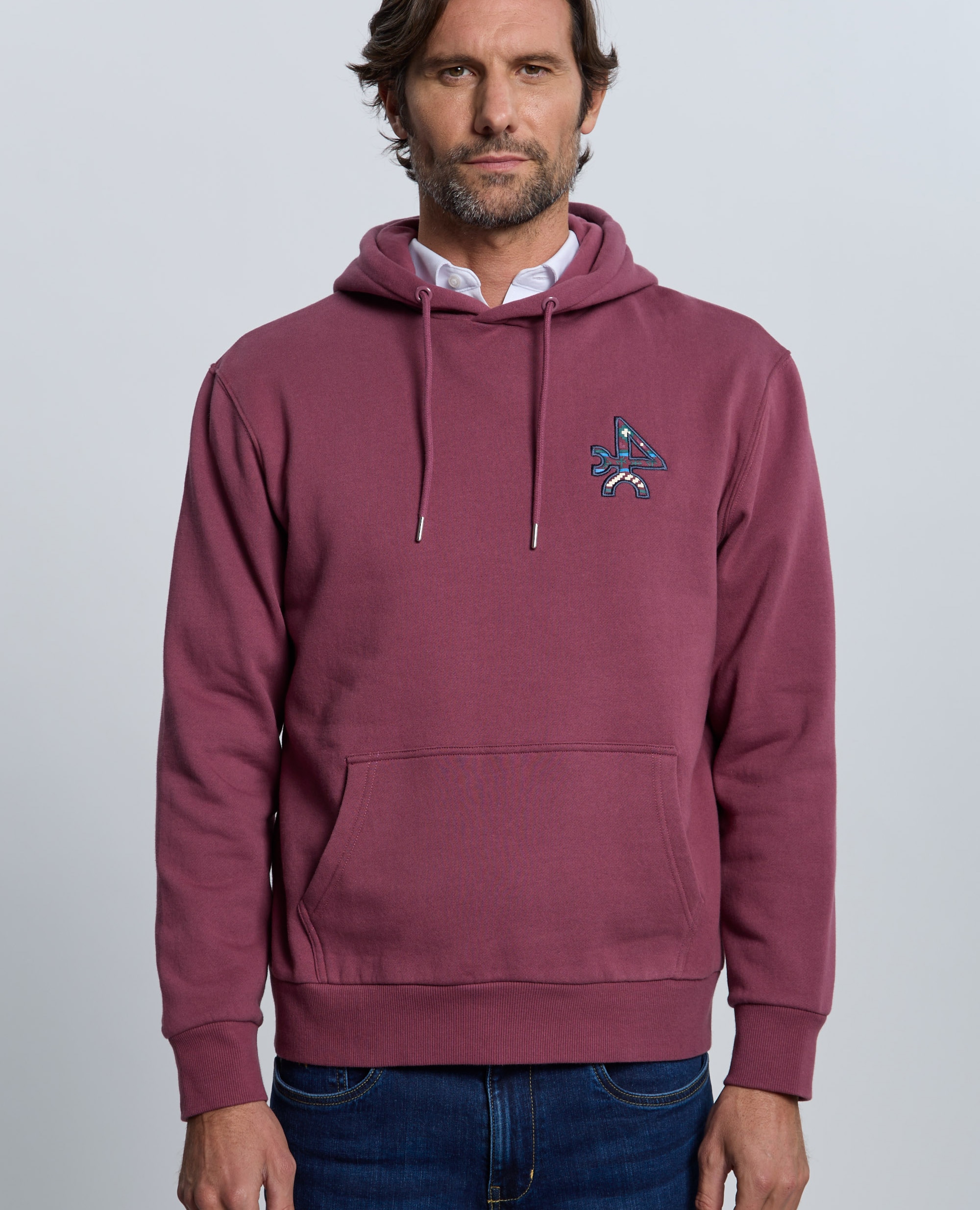 Valecuatro - Sudadera de hombre con capucha.