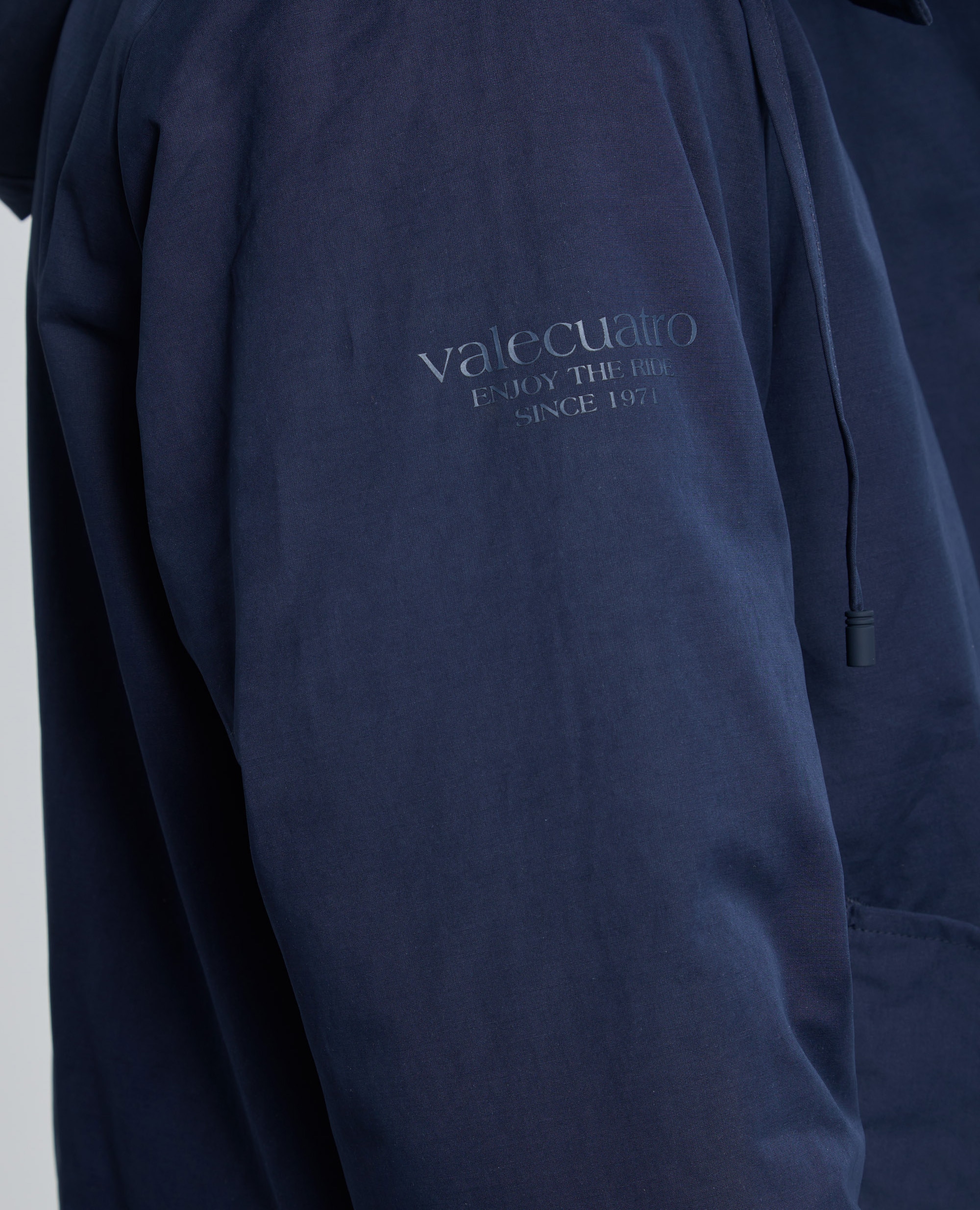 Parka de hombre con capucha - Valecuatro - Azul marino Azul marino-8