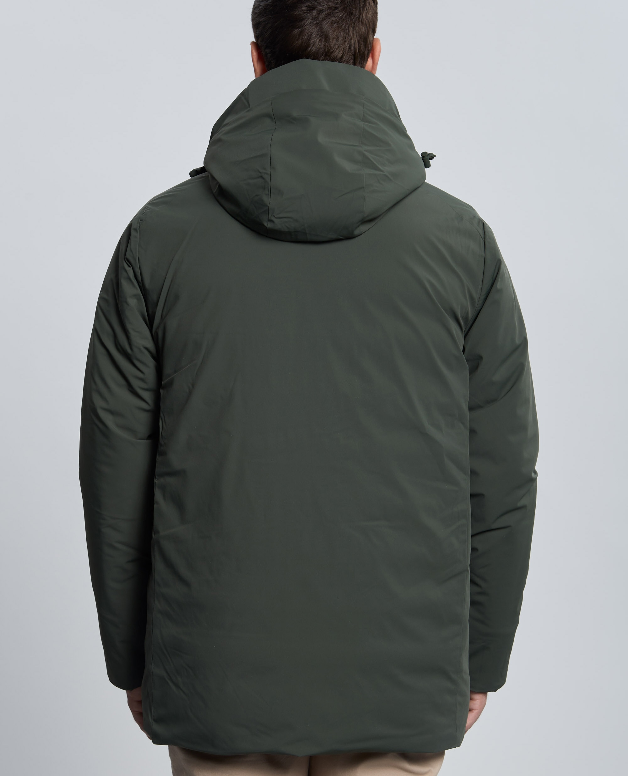 Abrigo parka de hombre acolchado con capucha - Valecuatro - Kaki Kaki-2