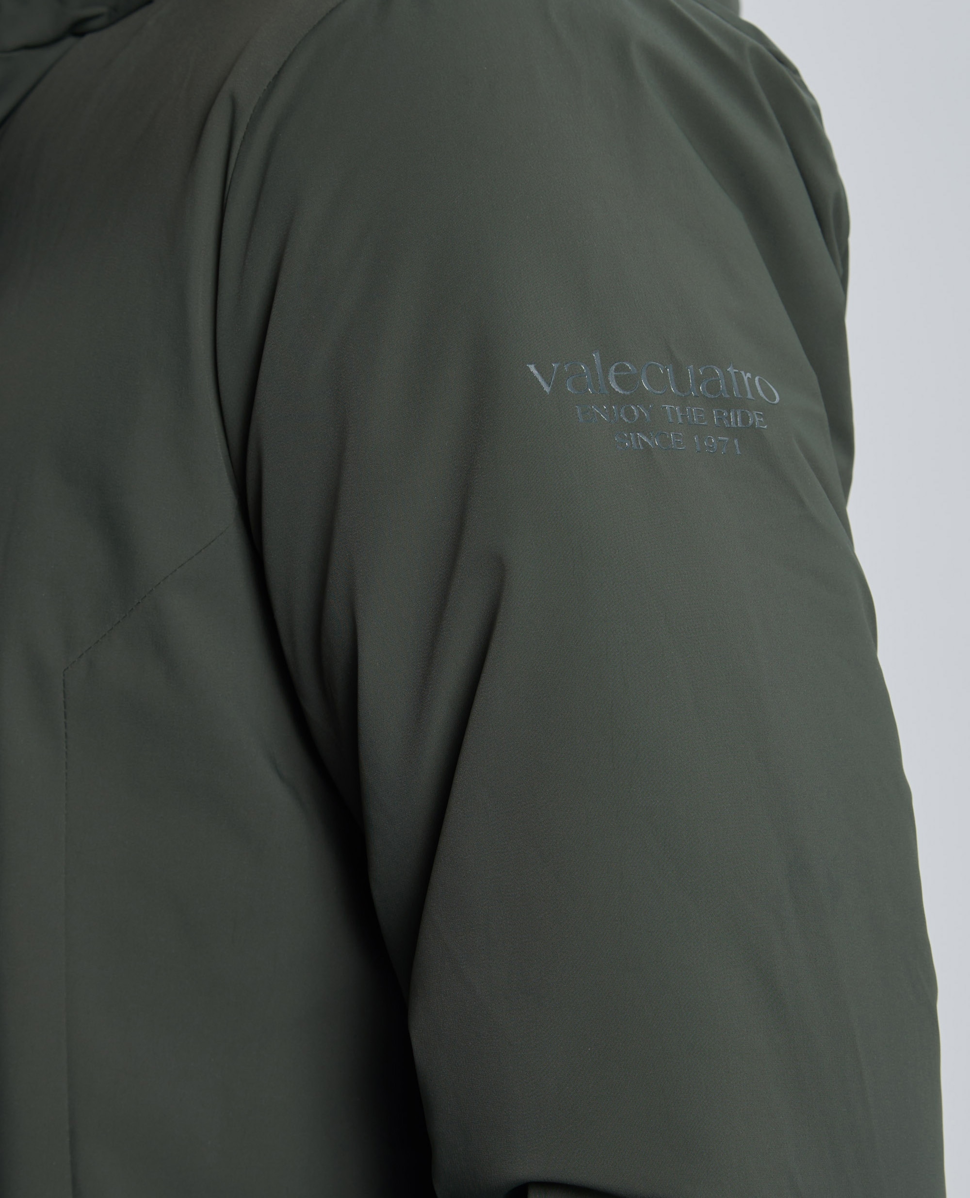 Abrigo parka de hombre acolchado con capucha - Valecuatro - Kaki Kaki-7