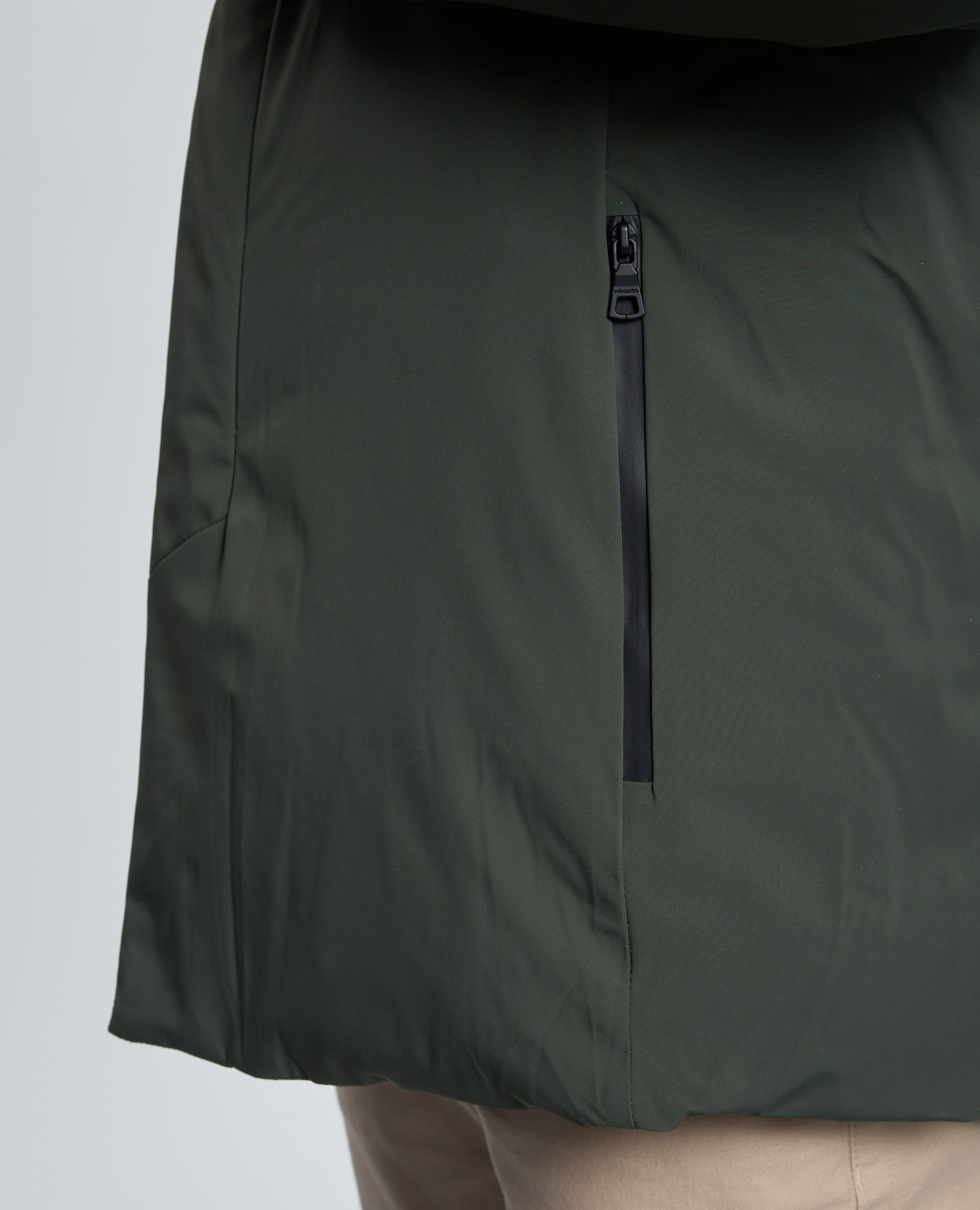 Abrigo parka de hombre acolchado con capucha - Valecuatro - Kaki Kaki-8