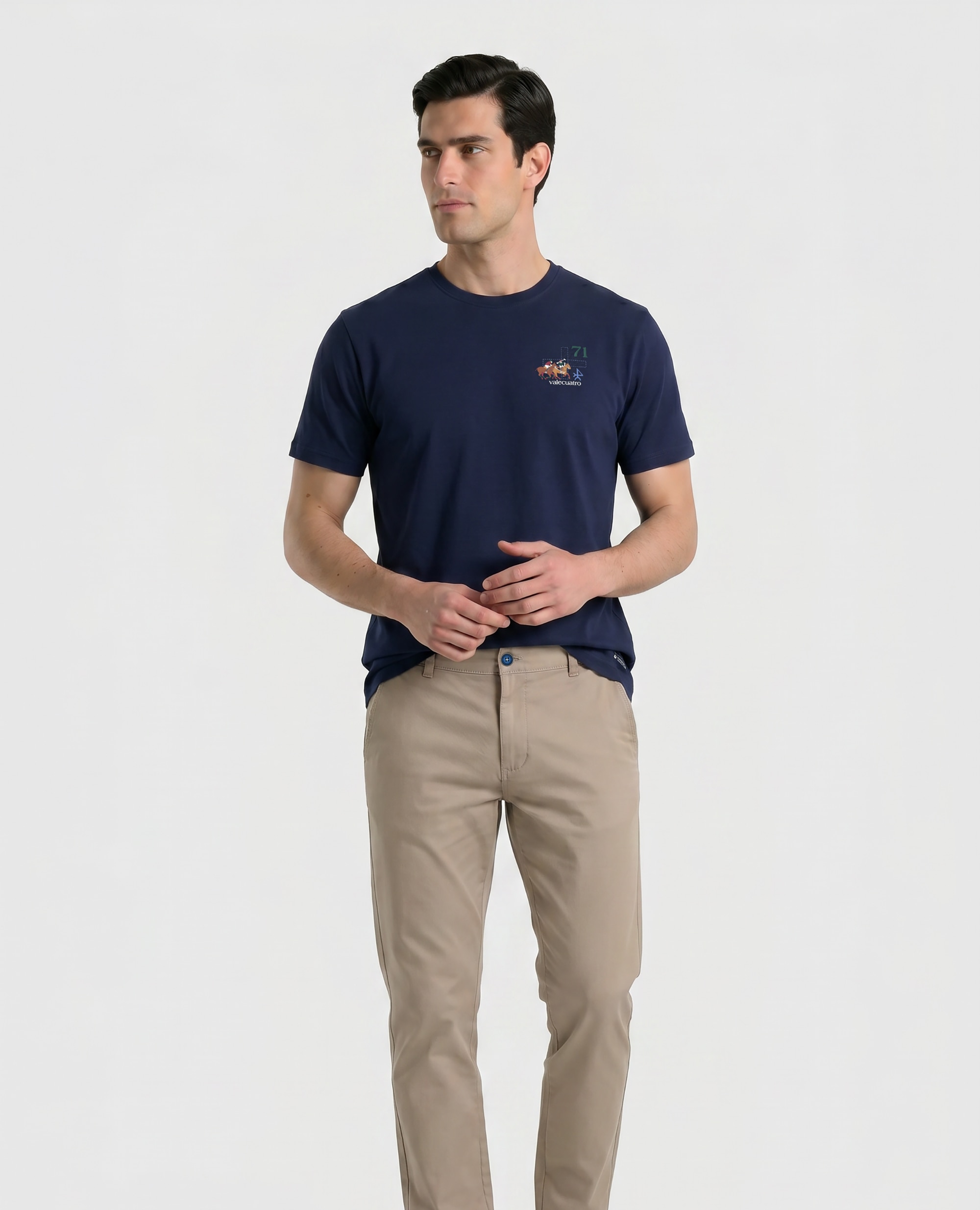 Imagen 0 de Chino de hombre corte regular fit Beige