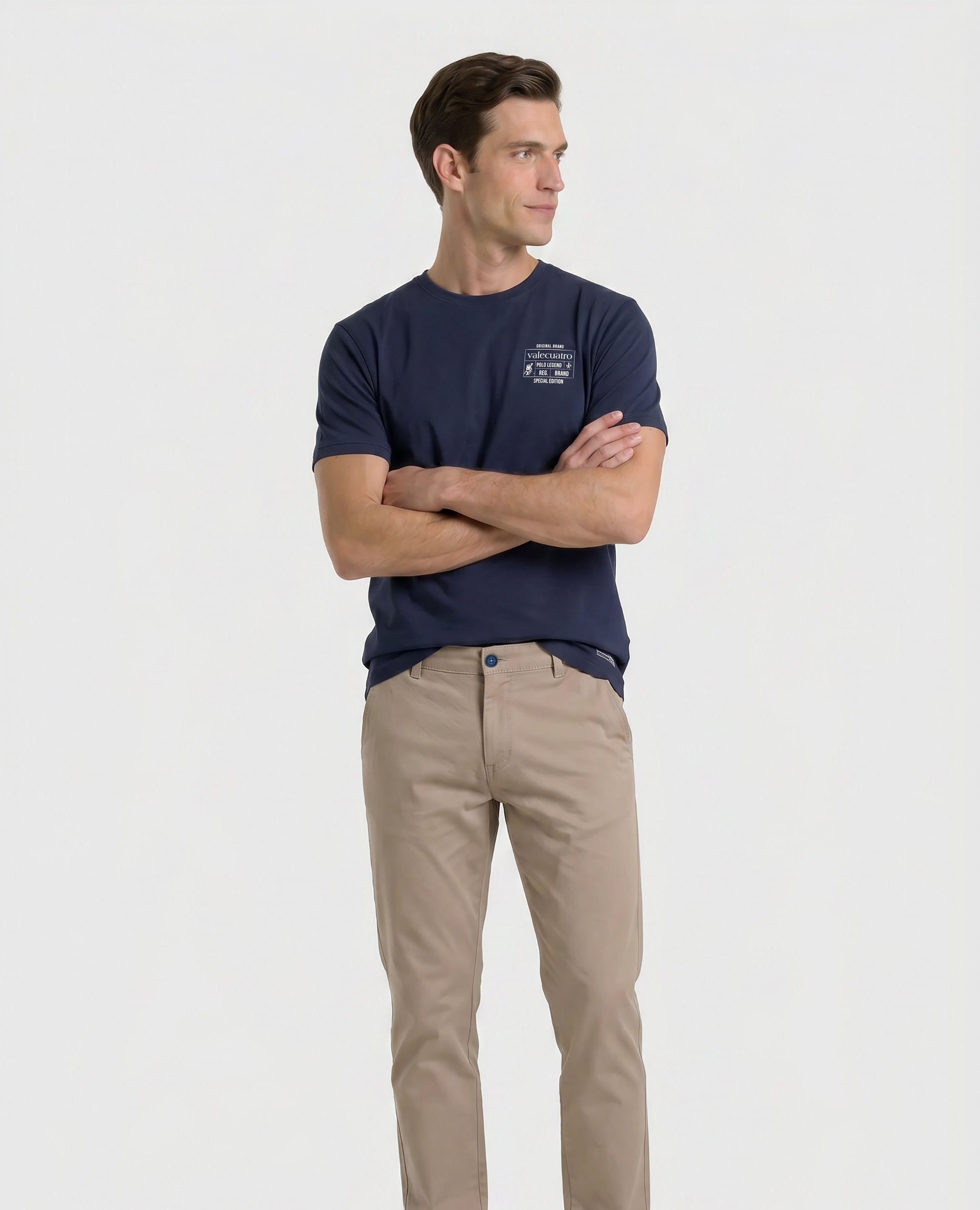 Imagen 0 de Chino de hombre corte regular fit Beige