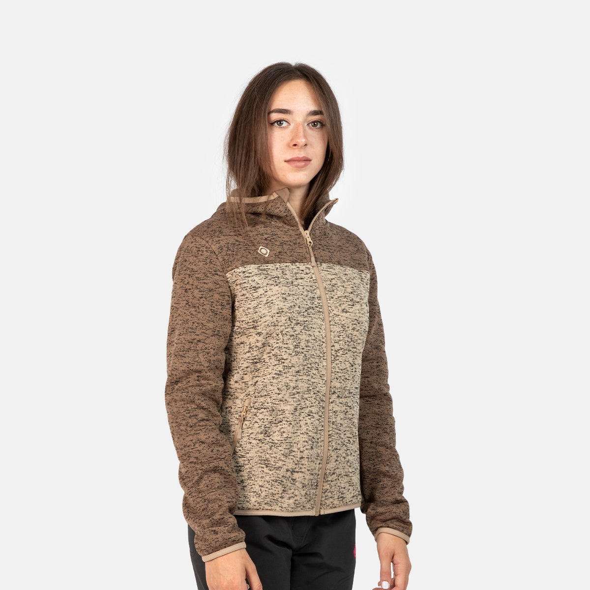 Chaqueta de mujer ALDER II W Izas - Natural Natural-3