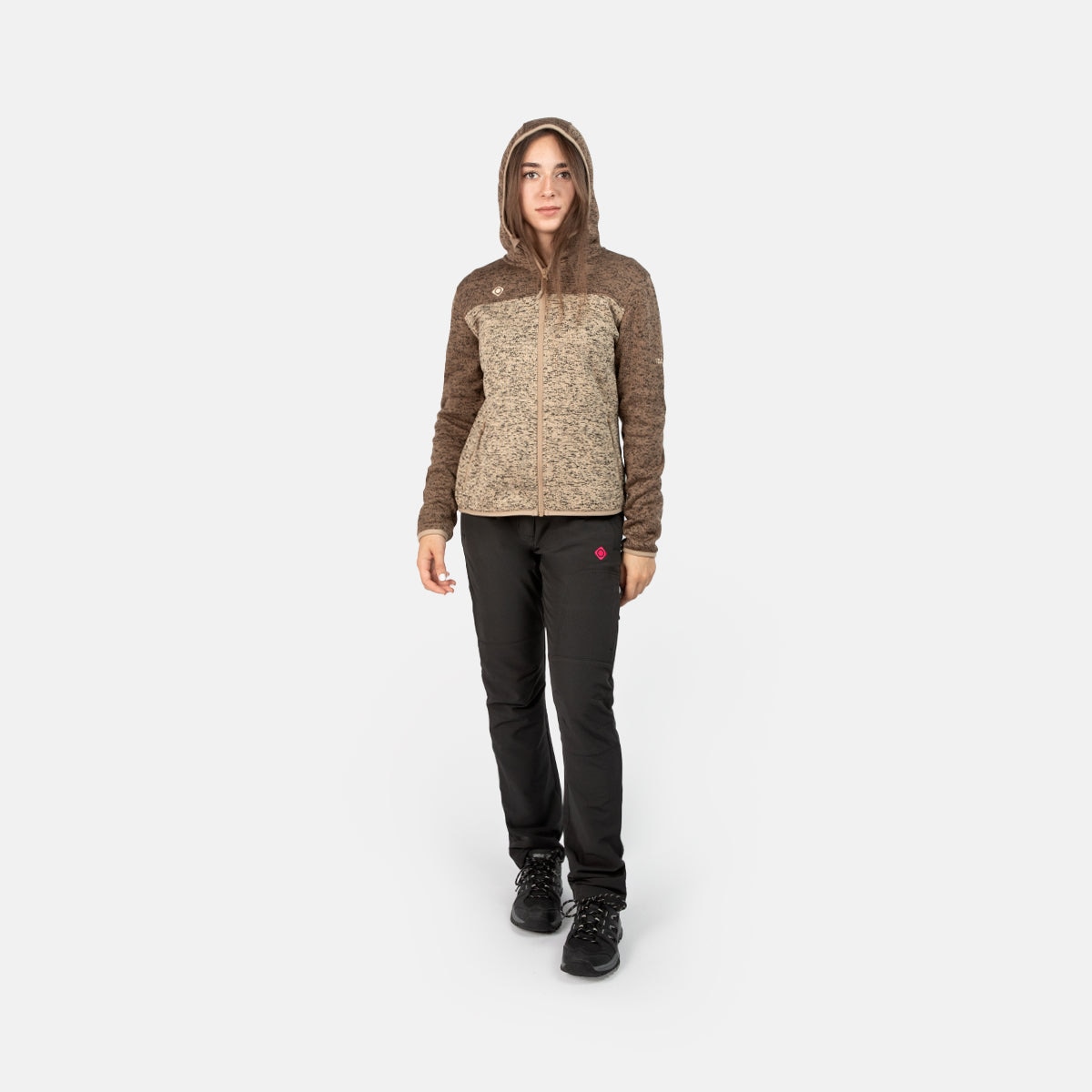 Chaqueta de mujer ALDER II W Izas - Natural Natural-5