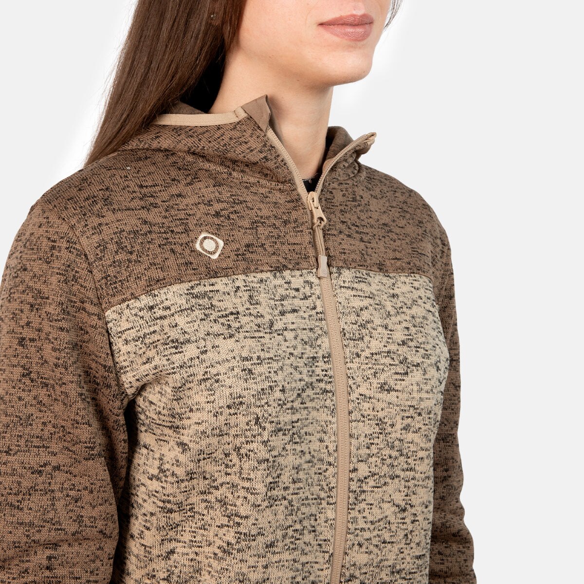 Chaqueta de mujer ALDER II W Izas - Natural Natural-6