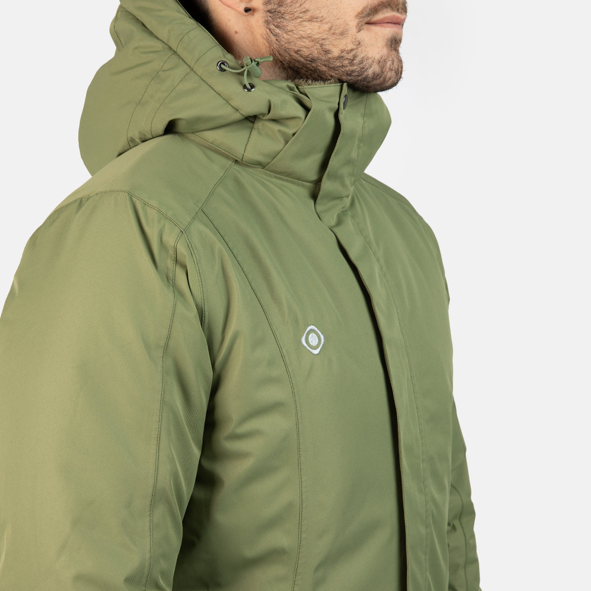 Chaqueta de hombre Dáoslos M Izas - Verde militar Verde militar-6