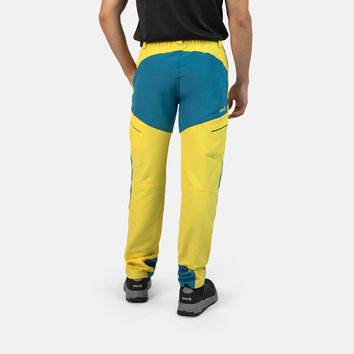 Pantalón de montaña de hombre BALTIC M FW Izas - Amarillo limón Amarillo limón-4
