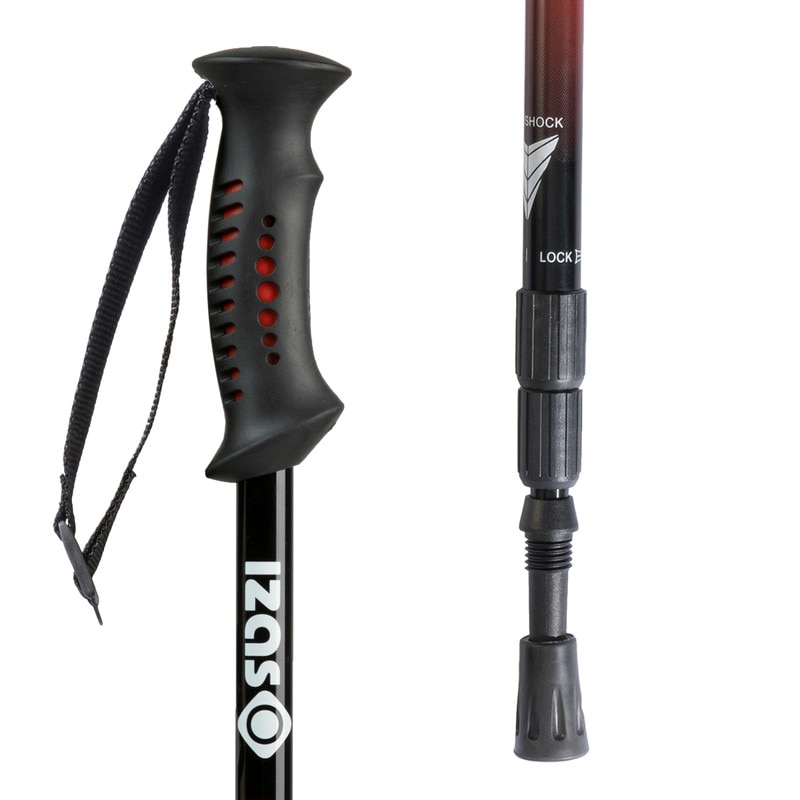 Bastón trekking Istor Izas - Negro Negro-4