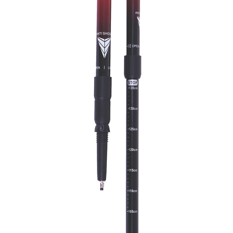 Bastón trekking Istor Izas - Negro Negro-5